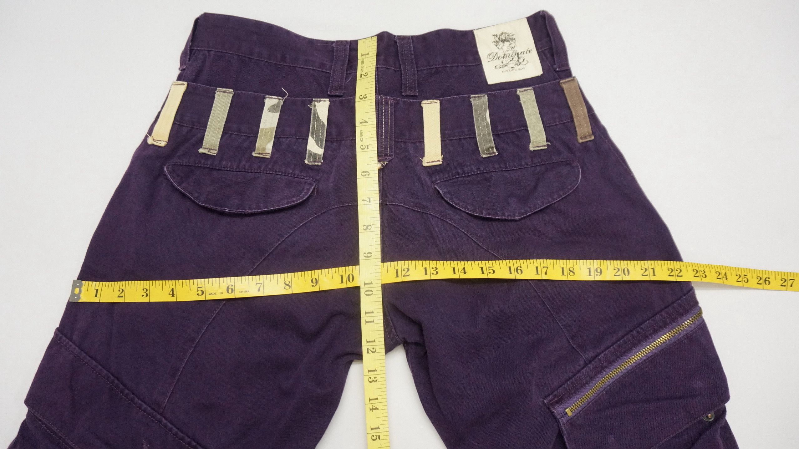 Japanese Brand 🔥Vintage DOMINATE Handcrafted Doublewaist Worn Out Cargo Size US 30 / EU 46 - 14 Thumbnail