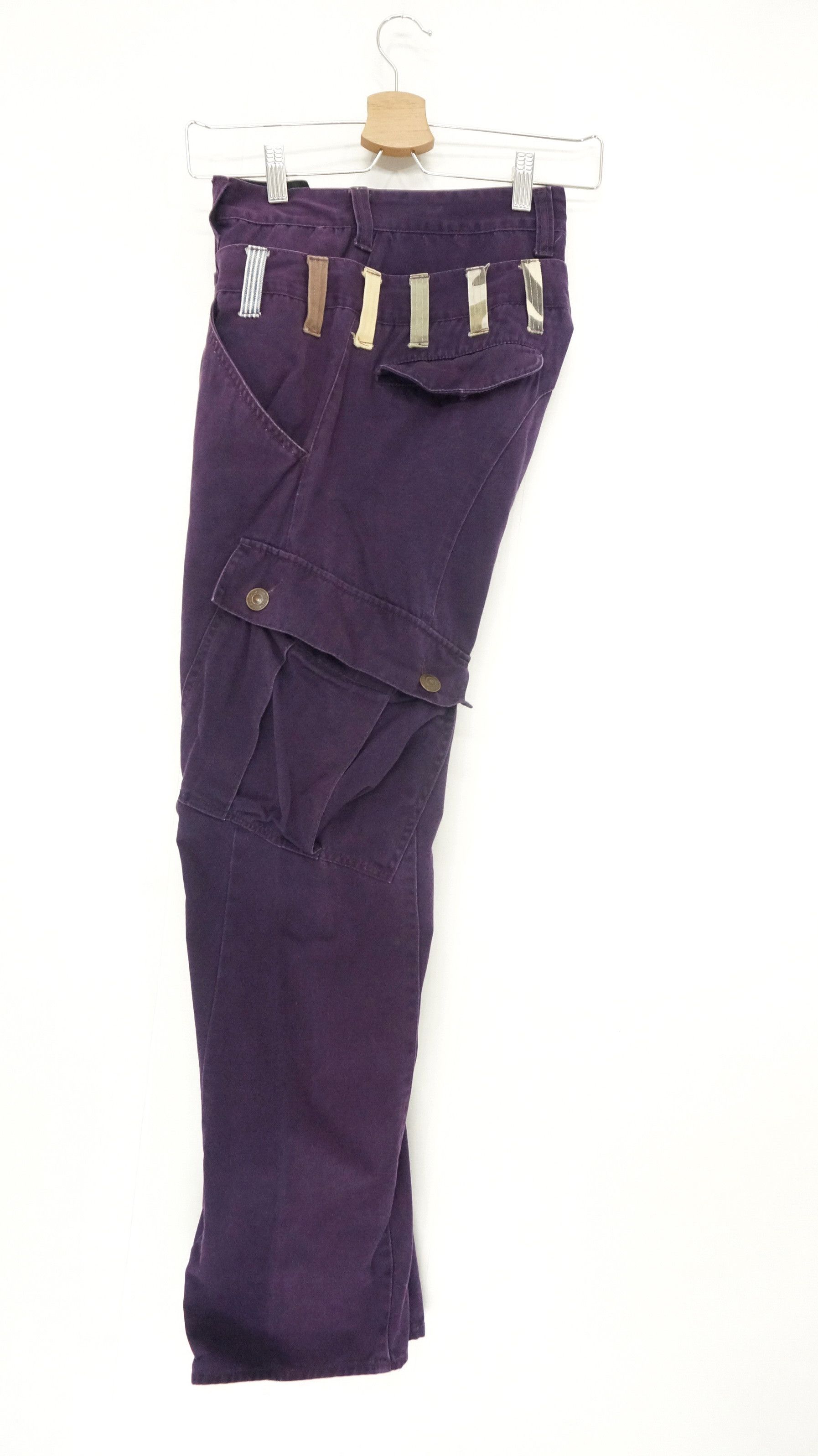 Japanese Brand 🔥Vintage DOMINATE Handcrafted Doublewaist Worn Out Cargo Size US 30 / EU 46 - 4 Thumbnail