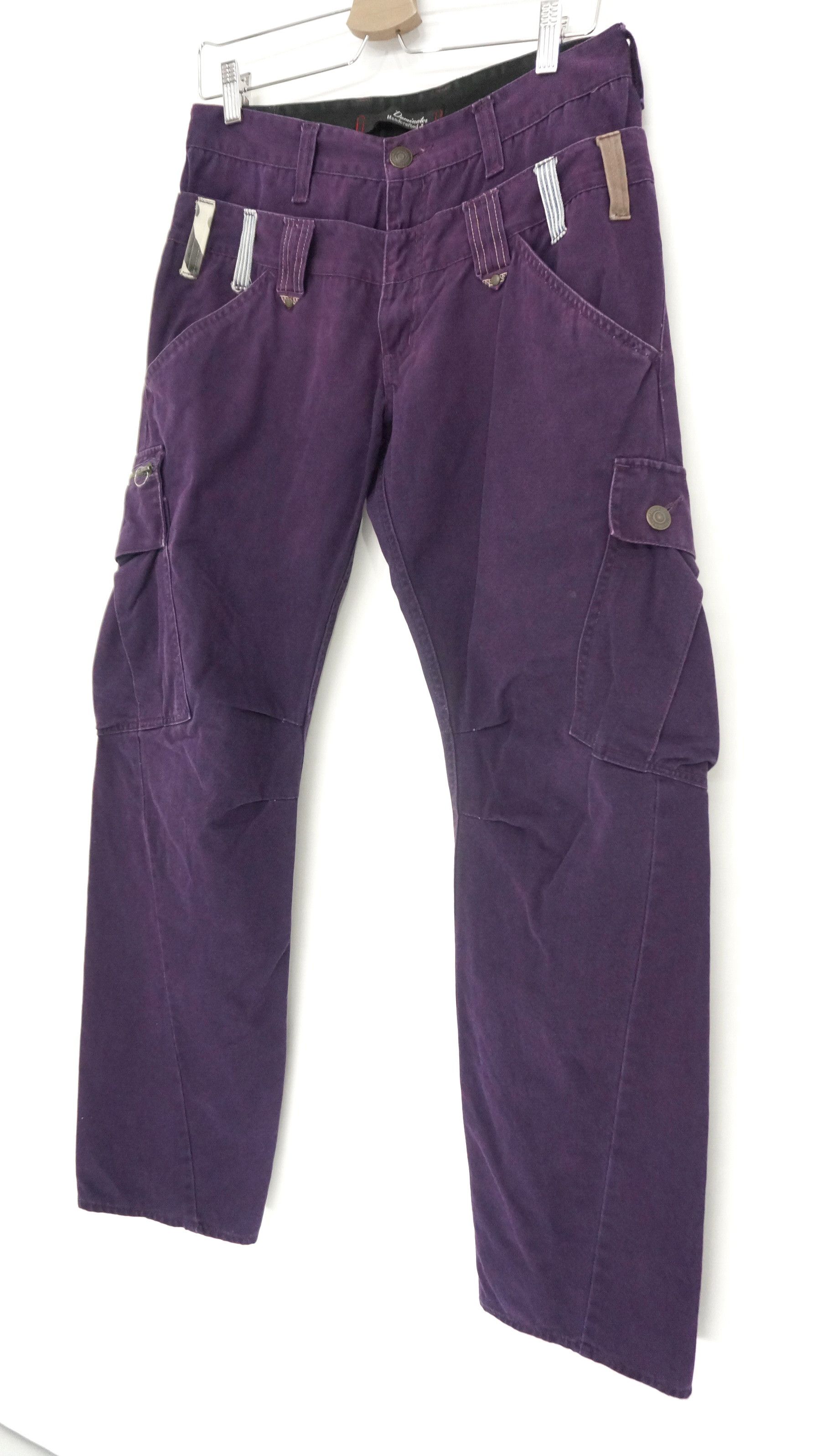 Japanese Brand 🔥Vintage DOMINATE Handcrafted Doublewaist Worn Out Cargo Size US 30 / EU 46 - 5 Thumbnail