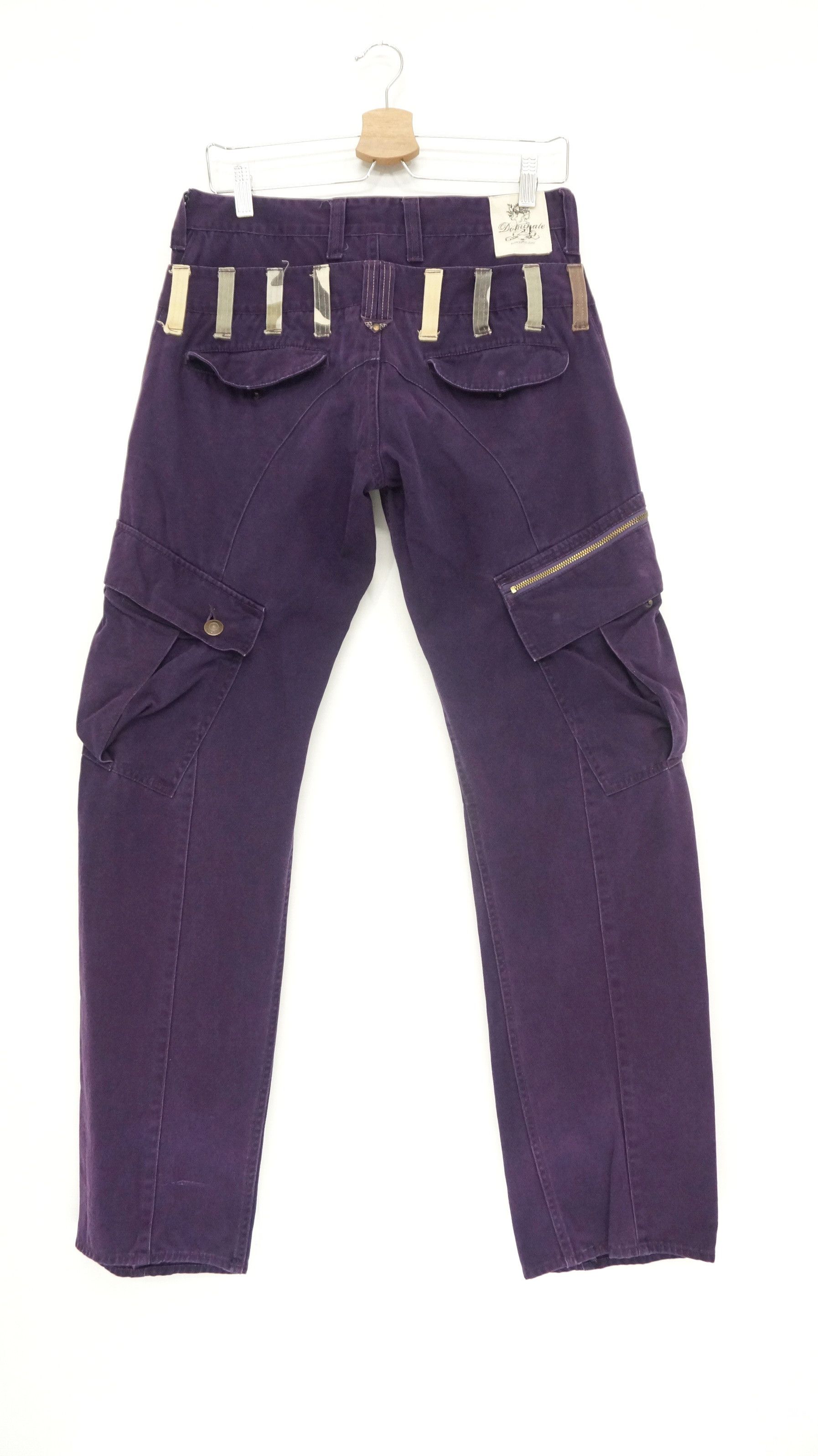 Japanese Brand 🔥Vintage DOMINATE Handcrafted Doublewaist Worn Out Cargo Size US 30 / EU 46 - 1 Thumbnail