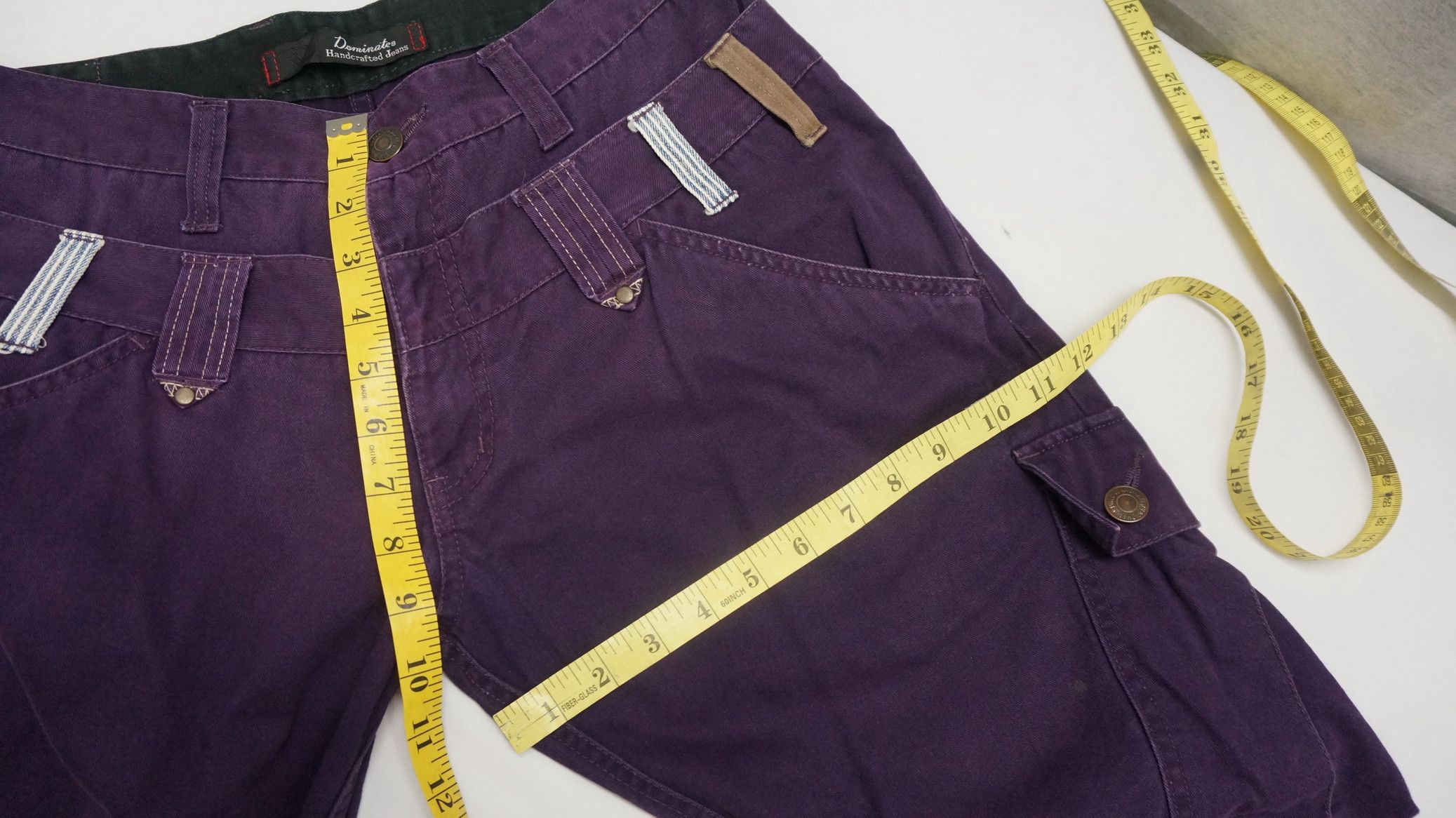 Japanese Brand 🔥Vintage DOMINATE Handcrafted Doublewaist Worn Out Cargo Size US 30 / EU 46 - 11 Thumbnail