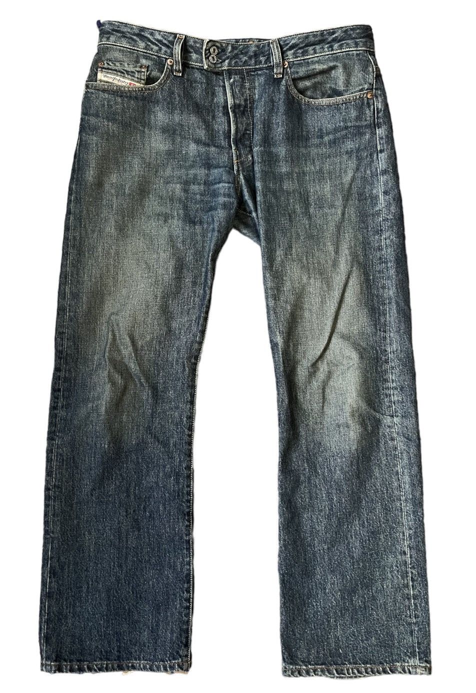 Diesel “Made In Italy” Diesel Washed Denim selvage jeans Size US 33 - 1 Thumbnail