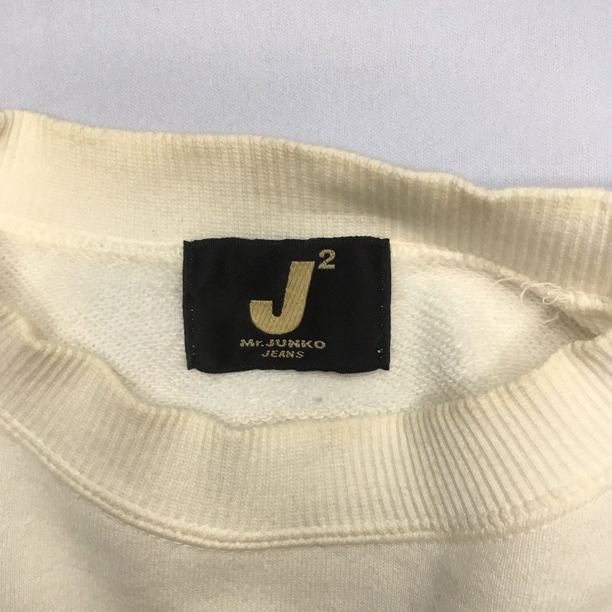Japanese Brand RARE!Vintage Mr.Junko Koshino Big Logo Crewneck Sweater Size US XL / EU 56 / 4 - 5 Thumbnail