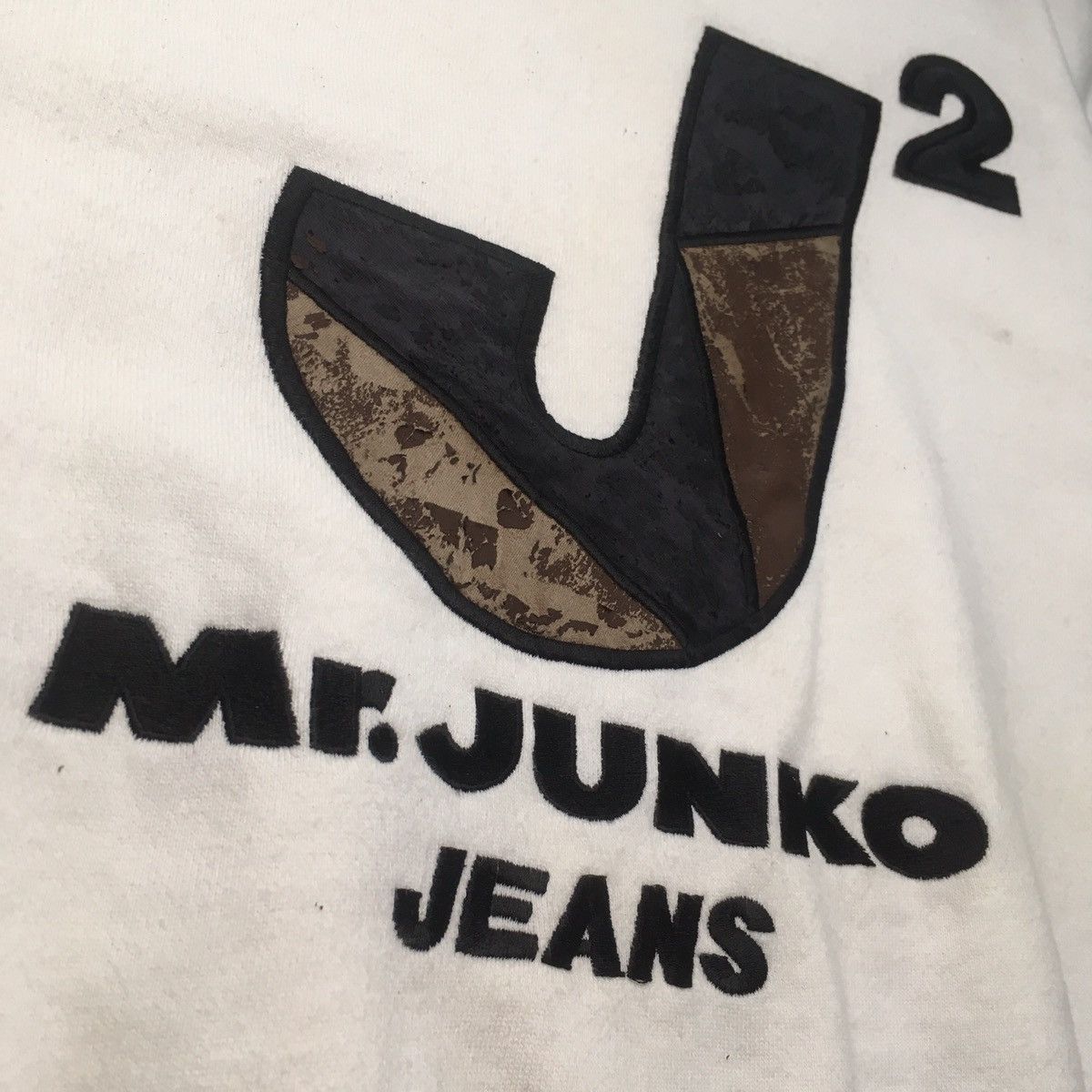 Japanese Brand RARE!Vintage Mr.Junko Koshino Big Logo Crewneck Sweater Size US XL / EU 56 / 4 - 6 Thumbnail