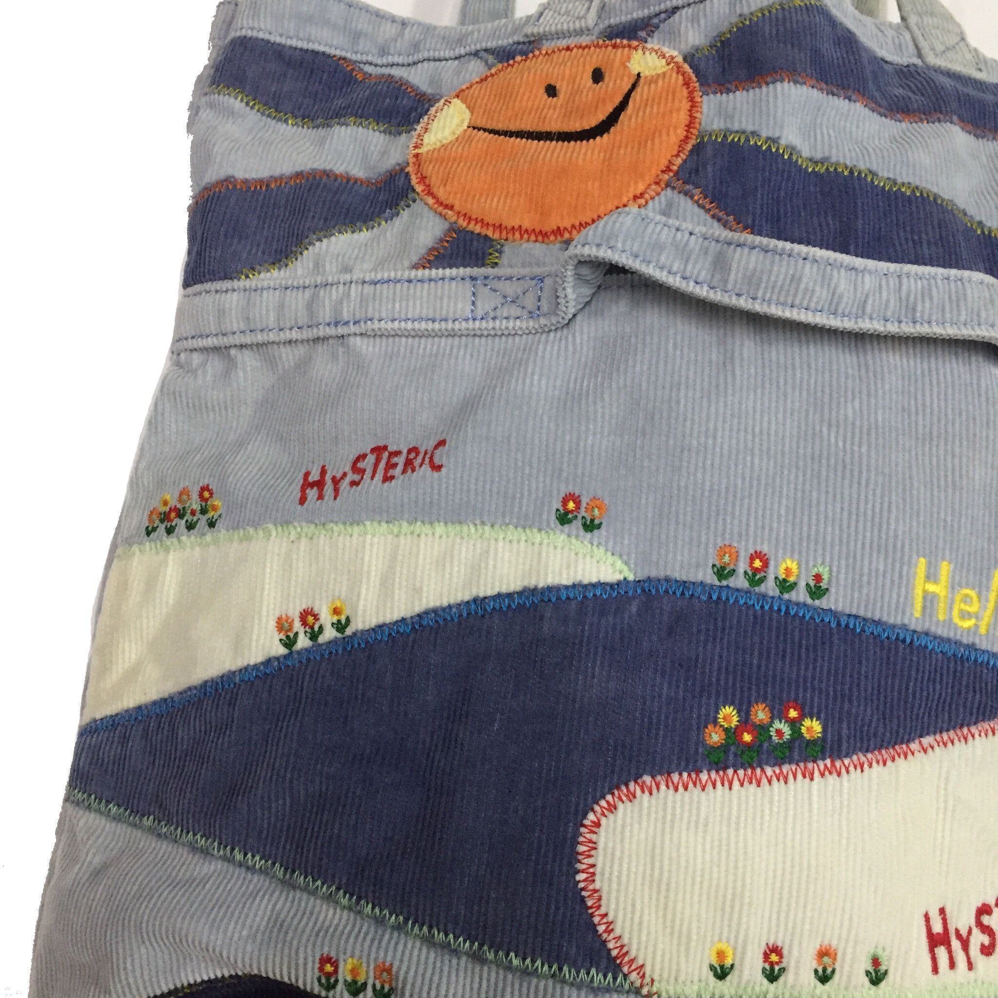 Hysteric Glamour × Japanese Brand HYSTERIC GLAMOUR SMILE KAPITAL CORDUROY JAPAN BRAND TOTE BAG Size ONE SIZE - 6 Thumbnail