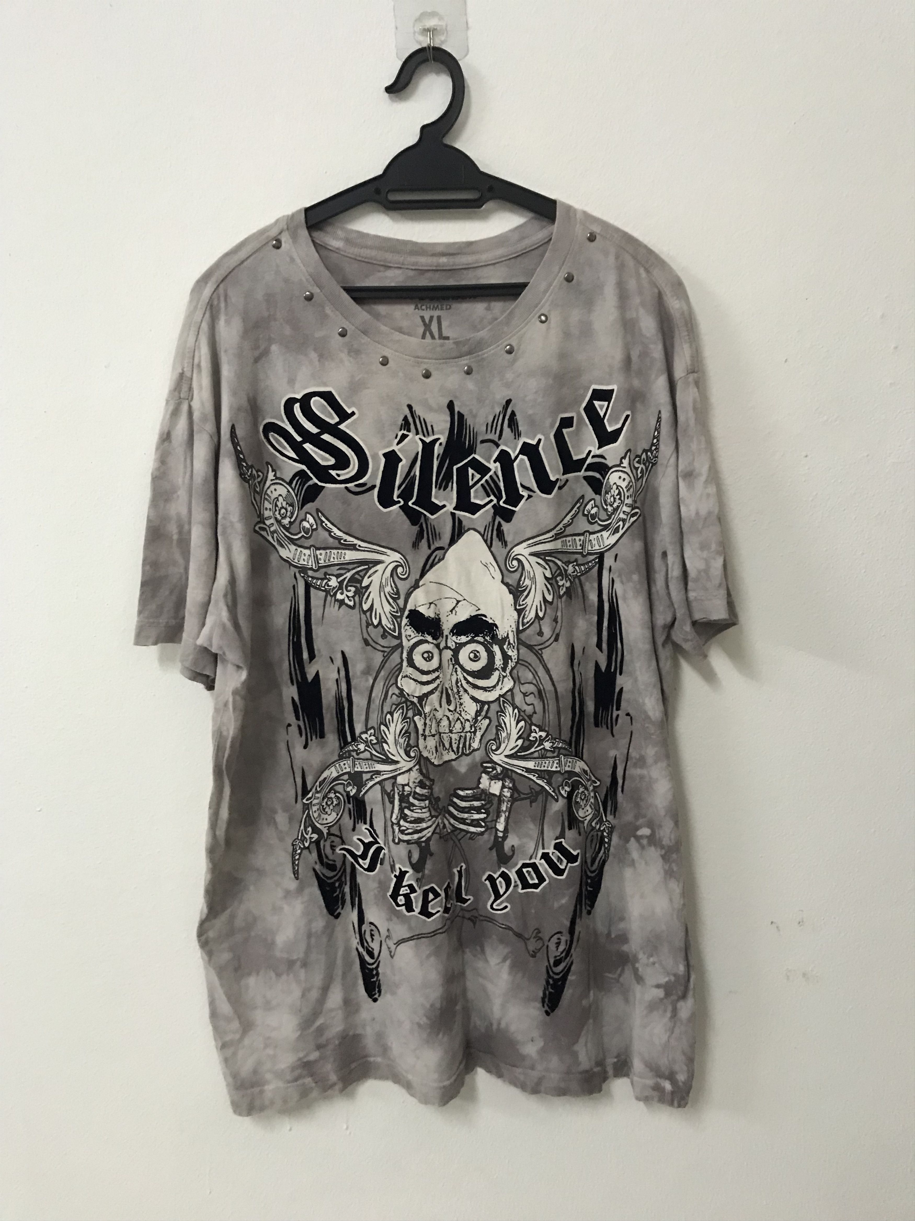 Other Jeff dunham skull screening tie dye shirt Size US XL / EU 56 / 4 - 1 Thumbnail