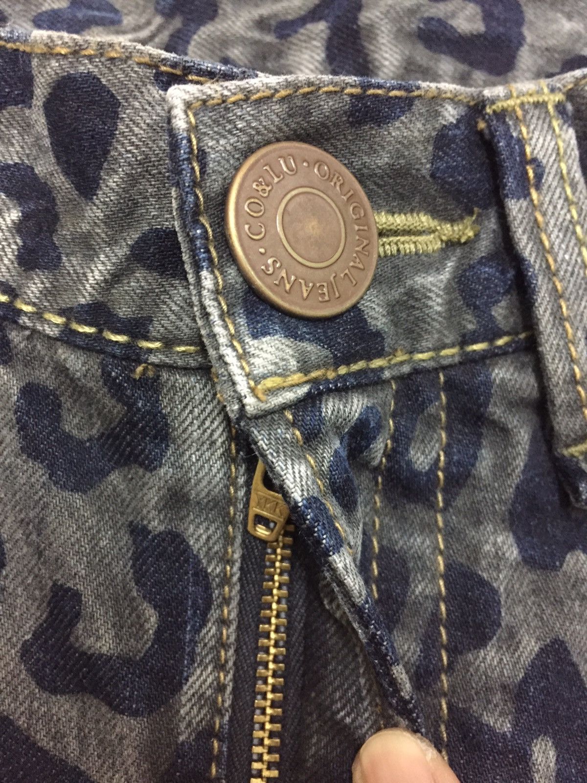 Japanese Brand Japan Coandlu Pop Art Denim Pants Size US 29 - 10 Thumbnail