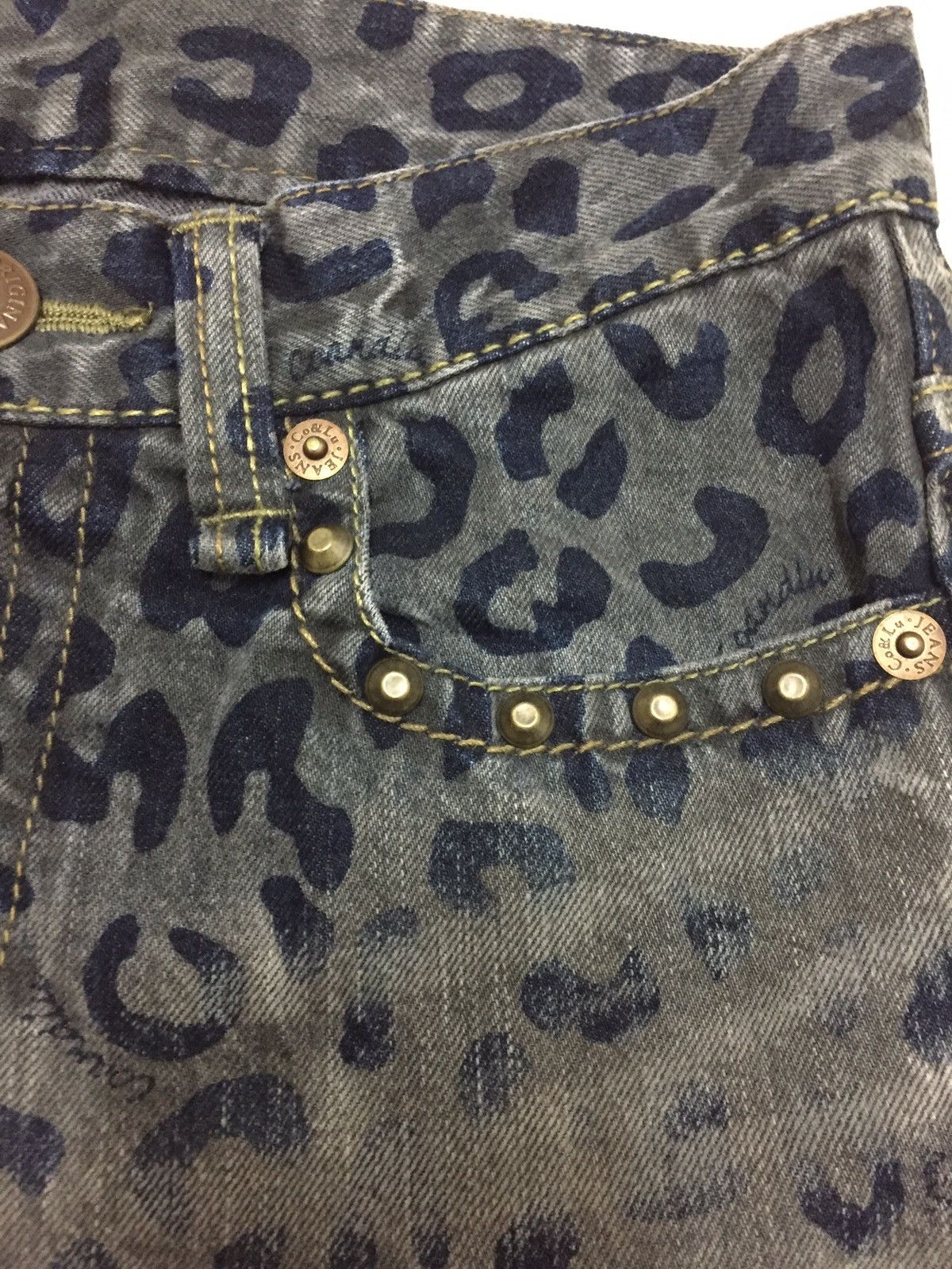 Japanese Brand Japan Coandlu Pop Art Denim Pants Size US 29 - 6 Thumbnail