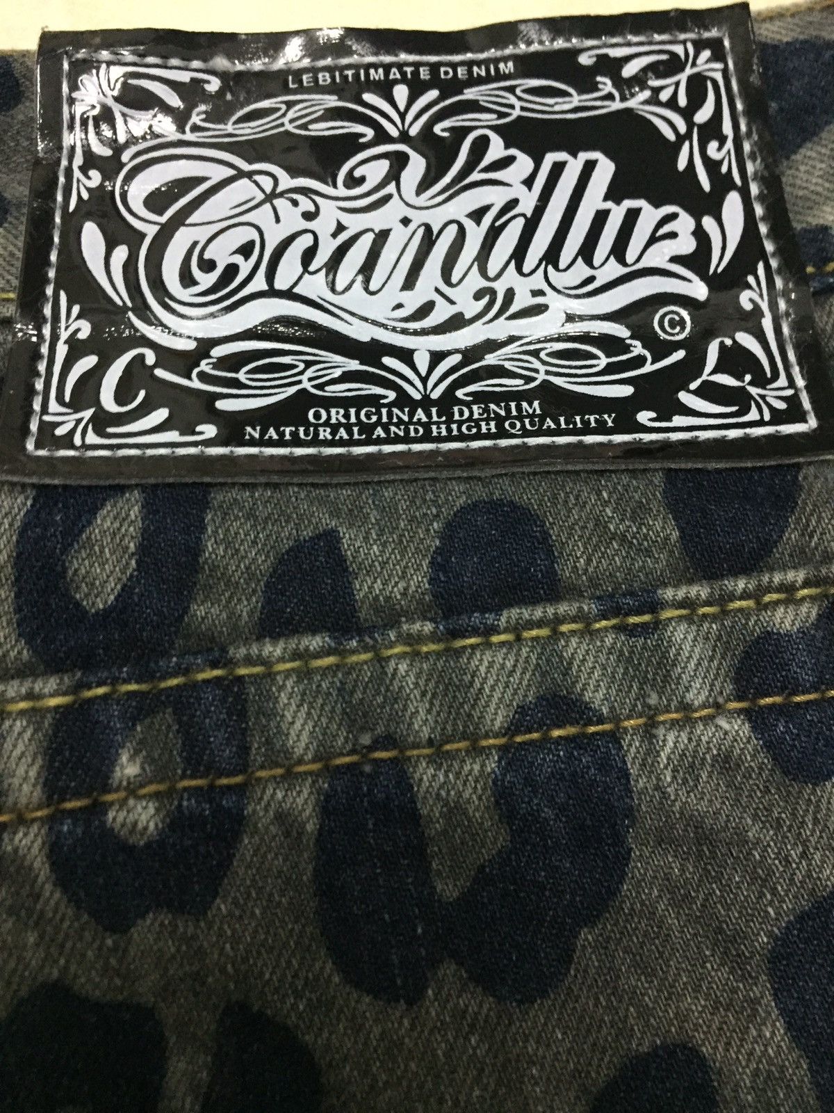 Japanese Brand Japan Coandlu Pop Art Denim Pants Size US 29 - 12 Thumbnail
