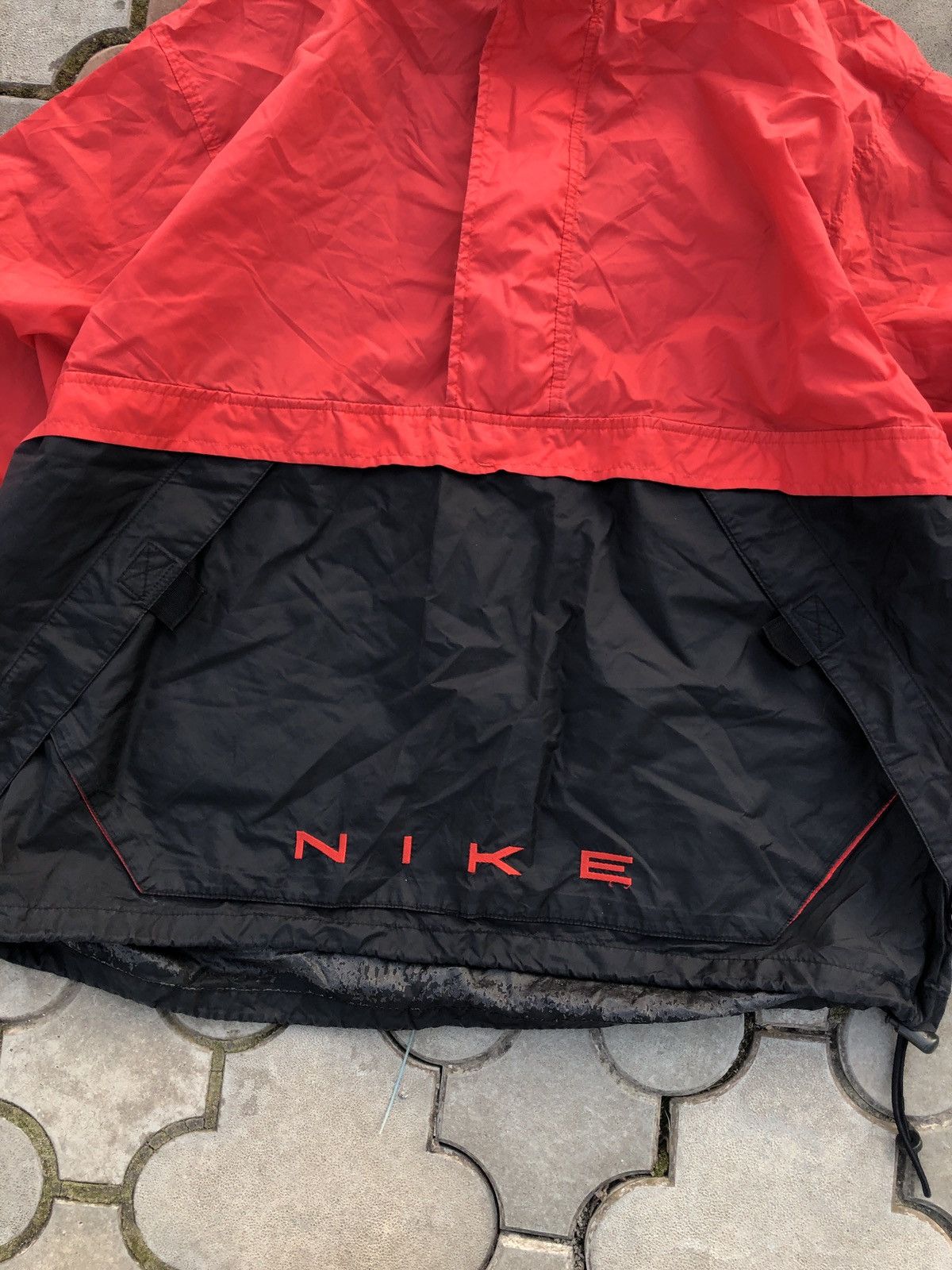 Nike × Vintage Vintage Nike Y2K Nylon Spell Out Swoosh Jacket Size US M / EU 48-50 / 2 - 5 Thumbnail
