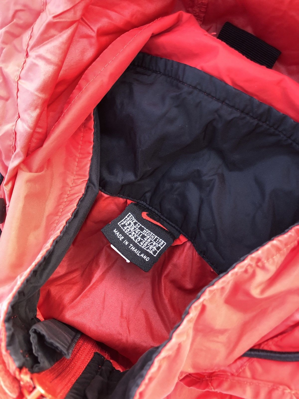 Nike × Vintage Vintage Nike Y2K Nylon Spell Out Swoosh Jacket Size US M / EU 48-50 / 2 - 6 Thumbnail