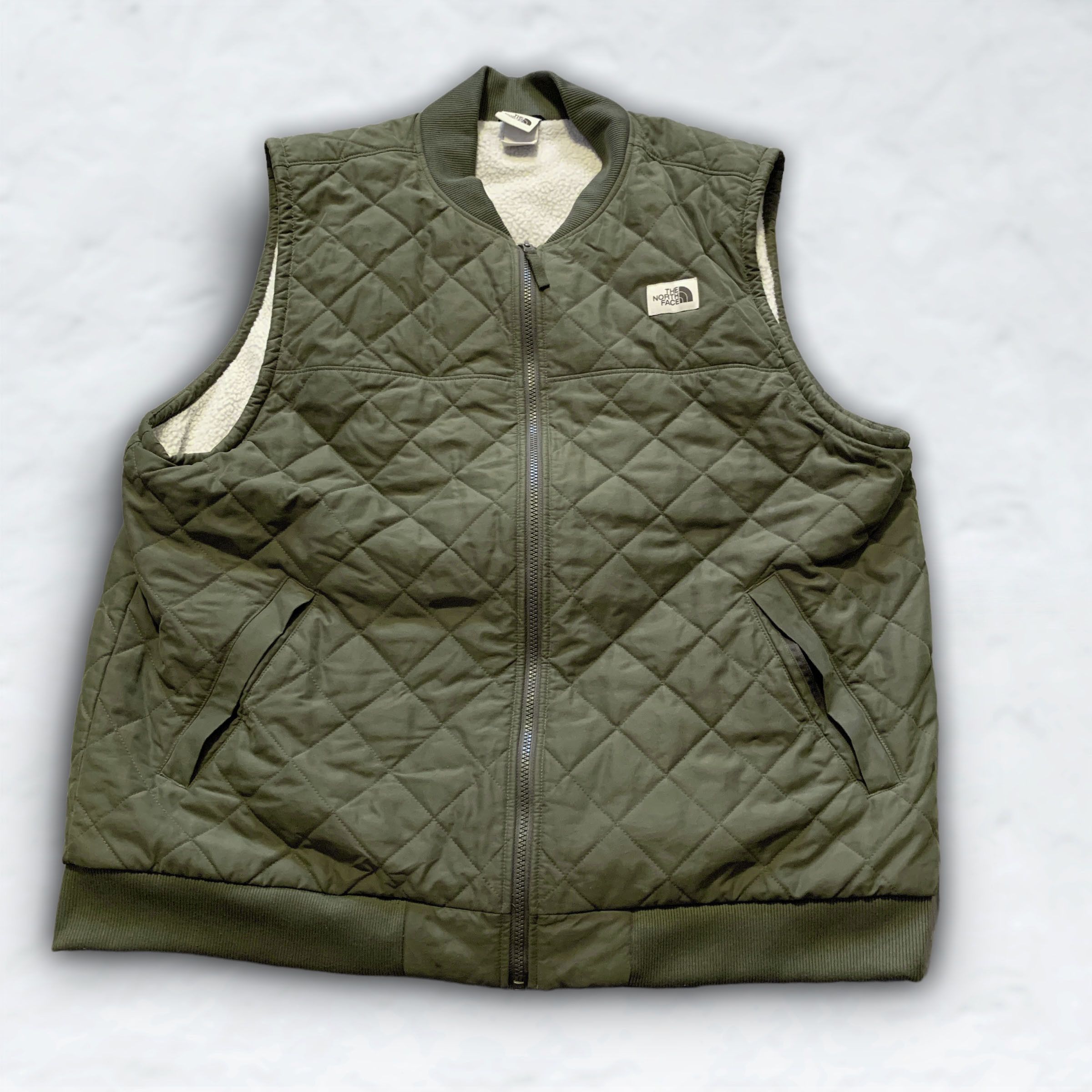 North face sherpa vest sale