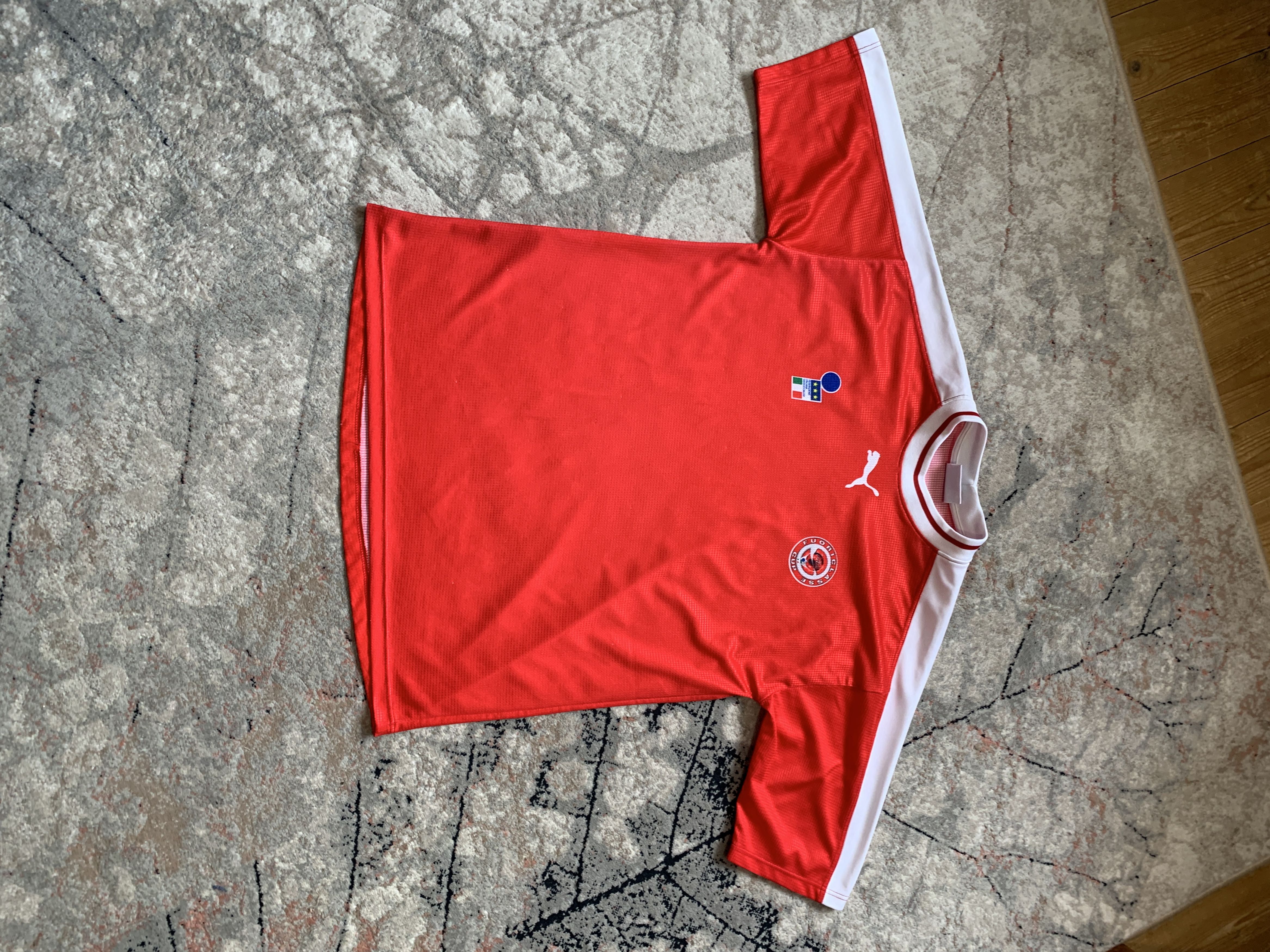 Coca Cola Vintage Puma Coca Cola Fuoriclasse Cup Jersey Size US M / EU 48-50 / 2 - 2 Thumbnail