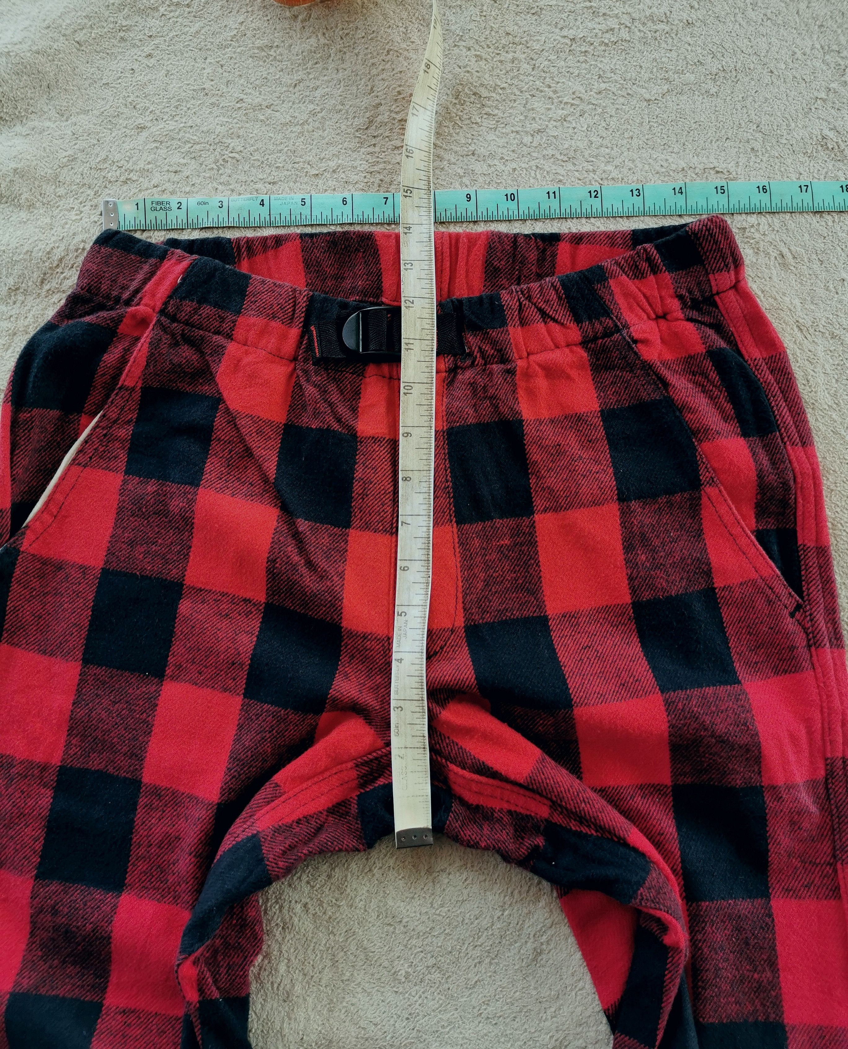 Punk and Yo Wrangler Japan Red Tartan Pants Looklike HystericGlamour Size US 32 / EU 48 - 8 Thumbnail