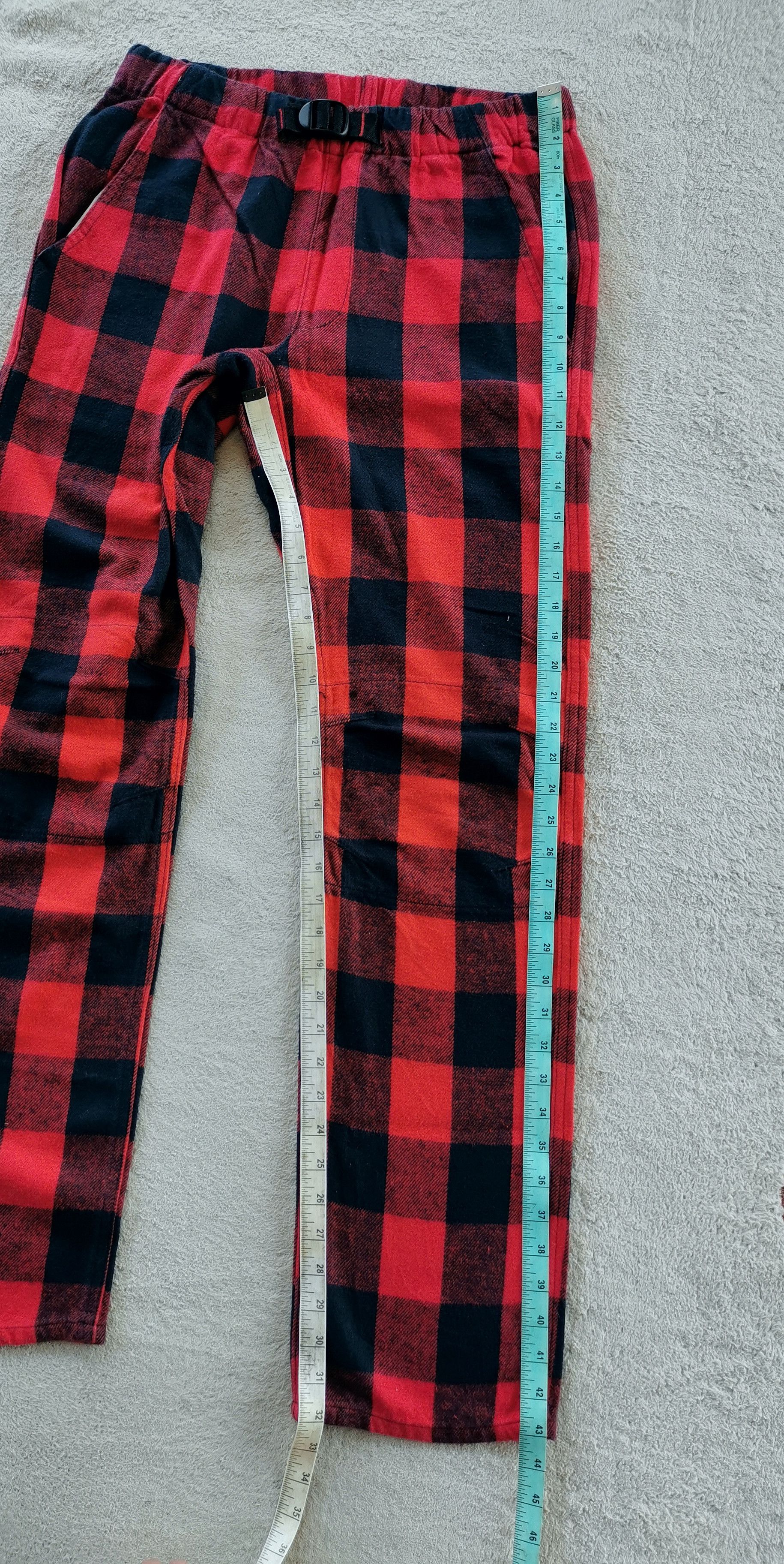 Punk and Yo Wrangler Japan Red Tartan Pants Looklike HystericGlamour Size US 32 / EU 48 - 9 Thumbnail