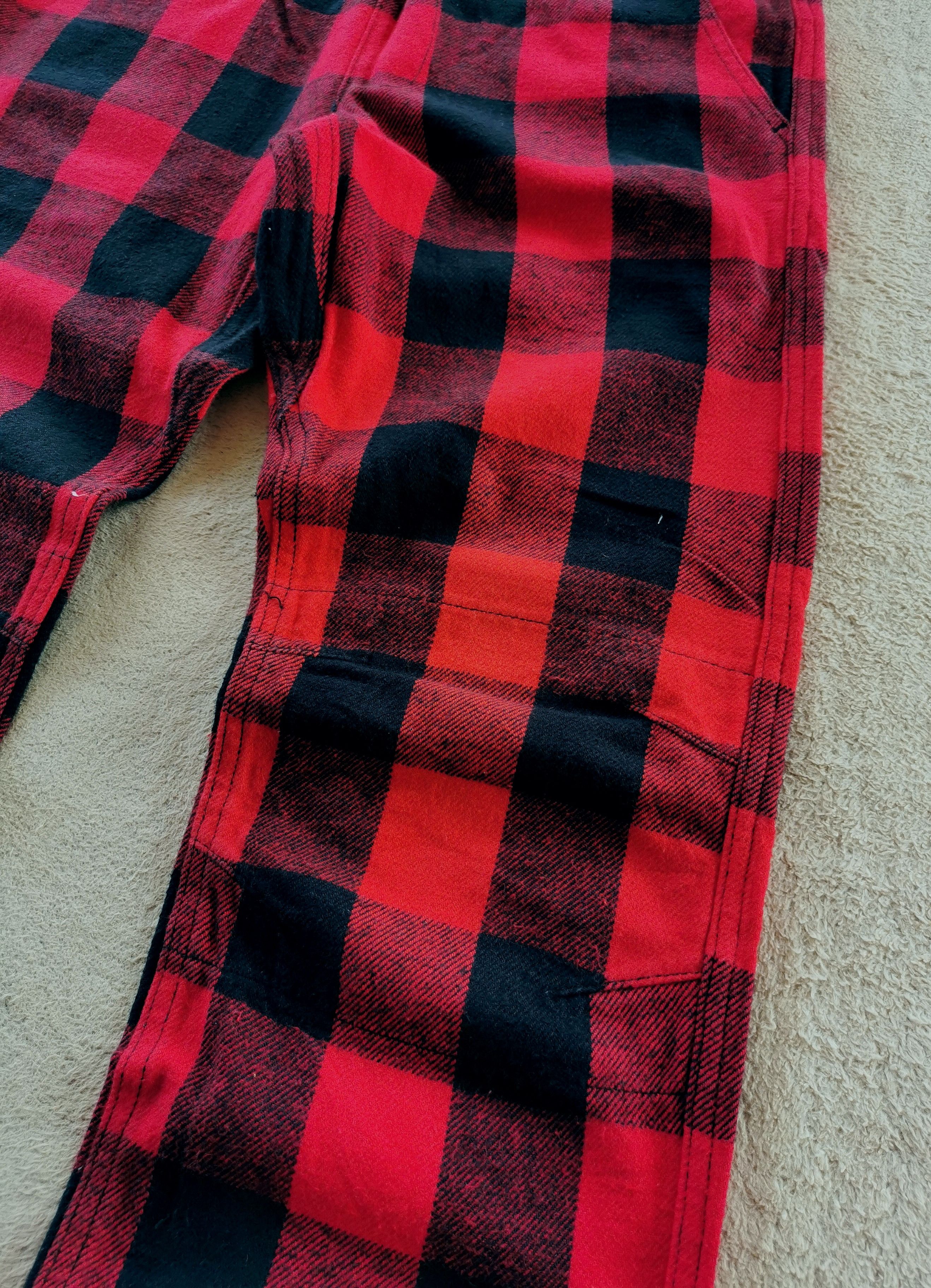 Punk and Yo Wrangler Japan Red Tartan Pants Looklike HystericGlamour Size US 32 / EU 48 - 5 Thumbnail