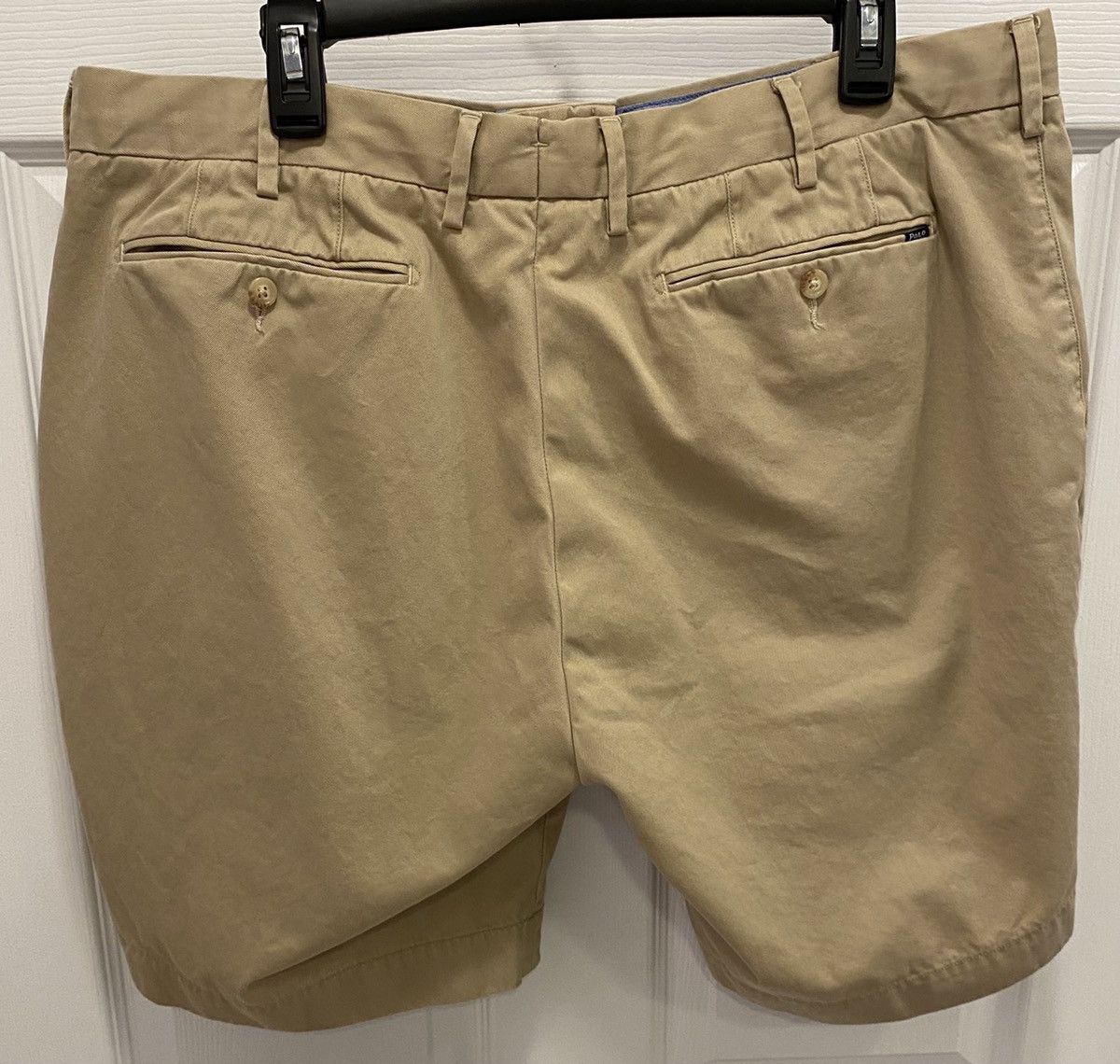 Polo Ralph Lauren Polo Ralph Lauren Mens Tan Khaki Shorts - Size 40 Size US 40 / EU 56 - 4 Thumbnail