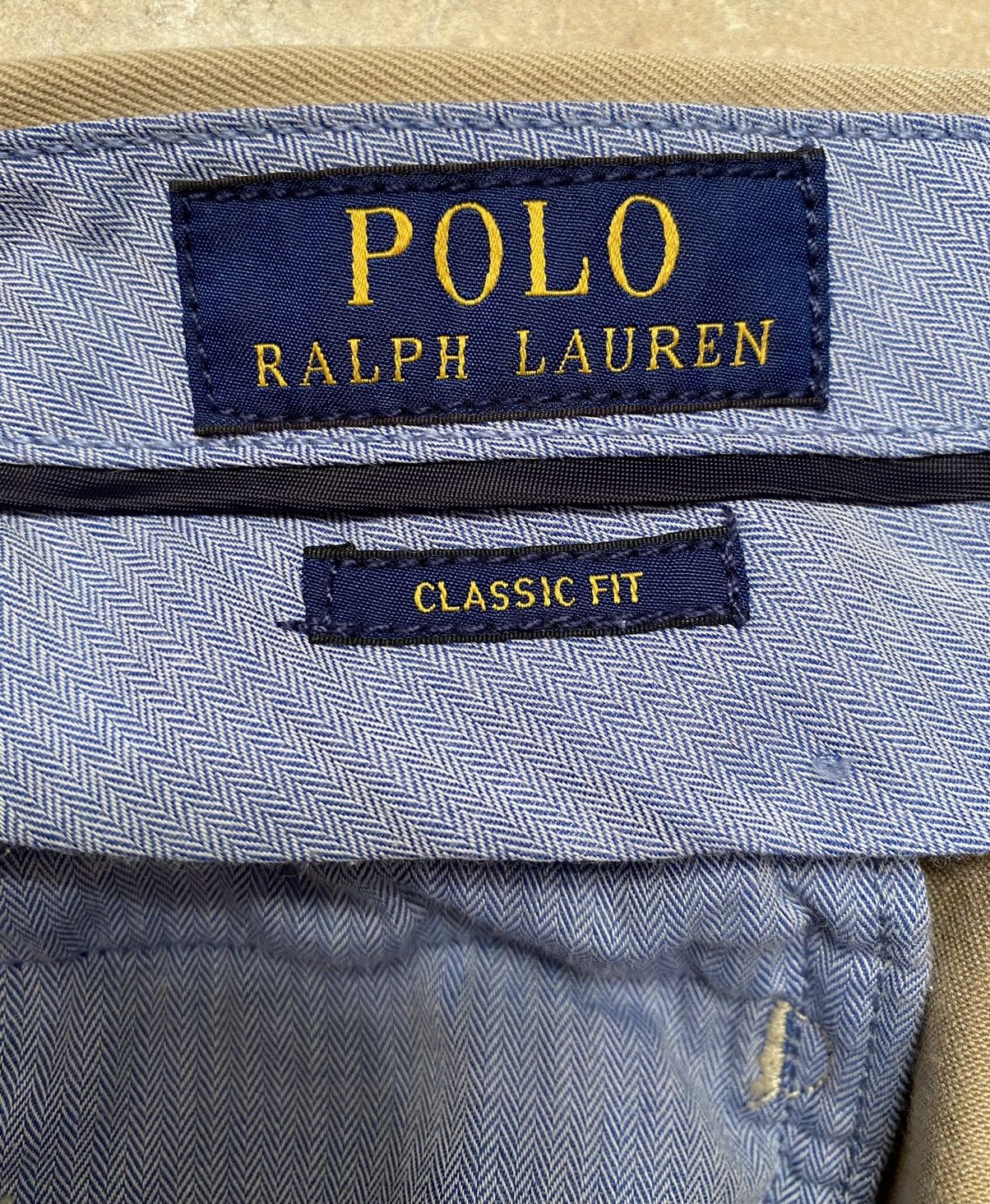 Polo Ralph Lauren Polo Ralph Lauren Mens Tan Khaki Shorts - Size 40 Size US 40 / EU 56 - 7 Thumbnail