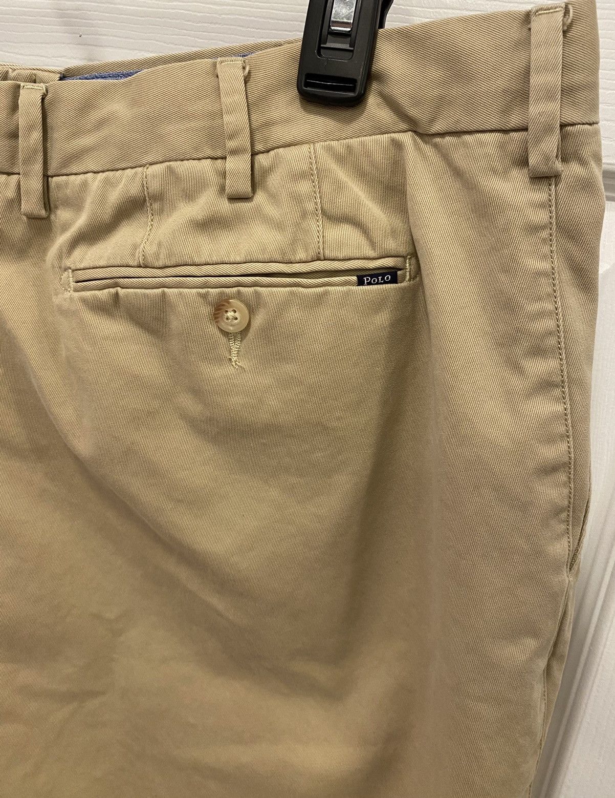 Polo Ralph Lauren Polo Ralph Lauren Mens Tan Khaki Shorts - Size 40 Size US 40 / EU 56 - 6 Thumbnail