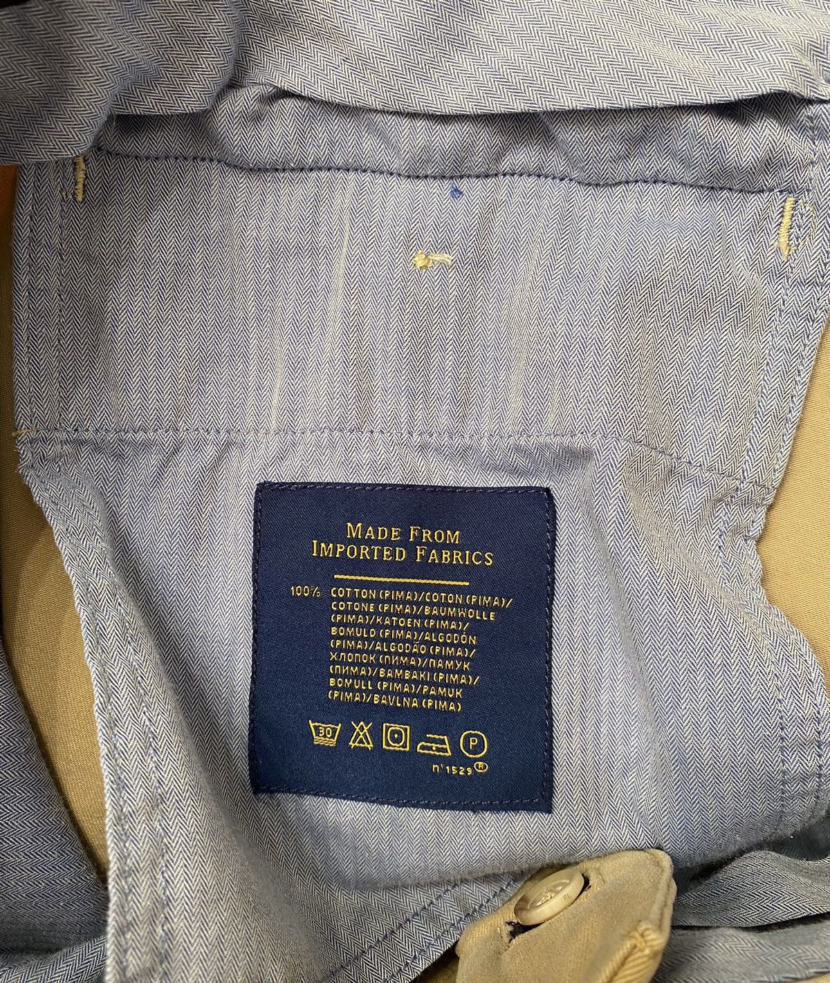 Polo Ralph Lauren Polo Ralph Lauren Mens Tan Khaki Shorts - Size 40 Size US 40 / EU 56 - 8 Thumbnail