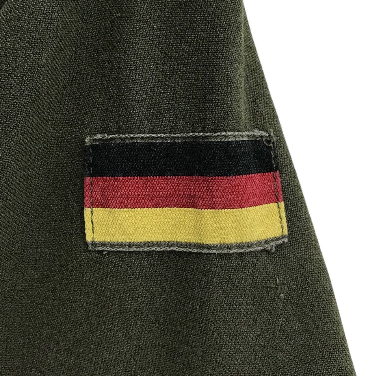Vintage VINTAGE BECKER GMBH MILITARY DESIGN SHIRT BUTTON UP Size US L / EU 52-54 / 3 - 9 Thumbnail