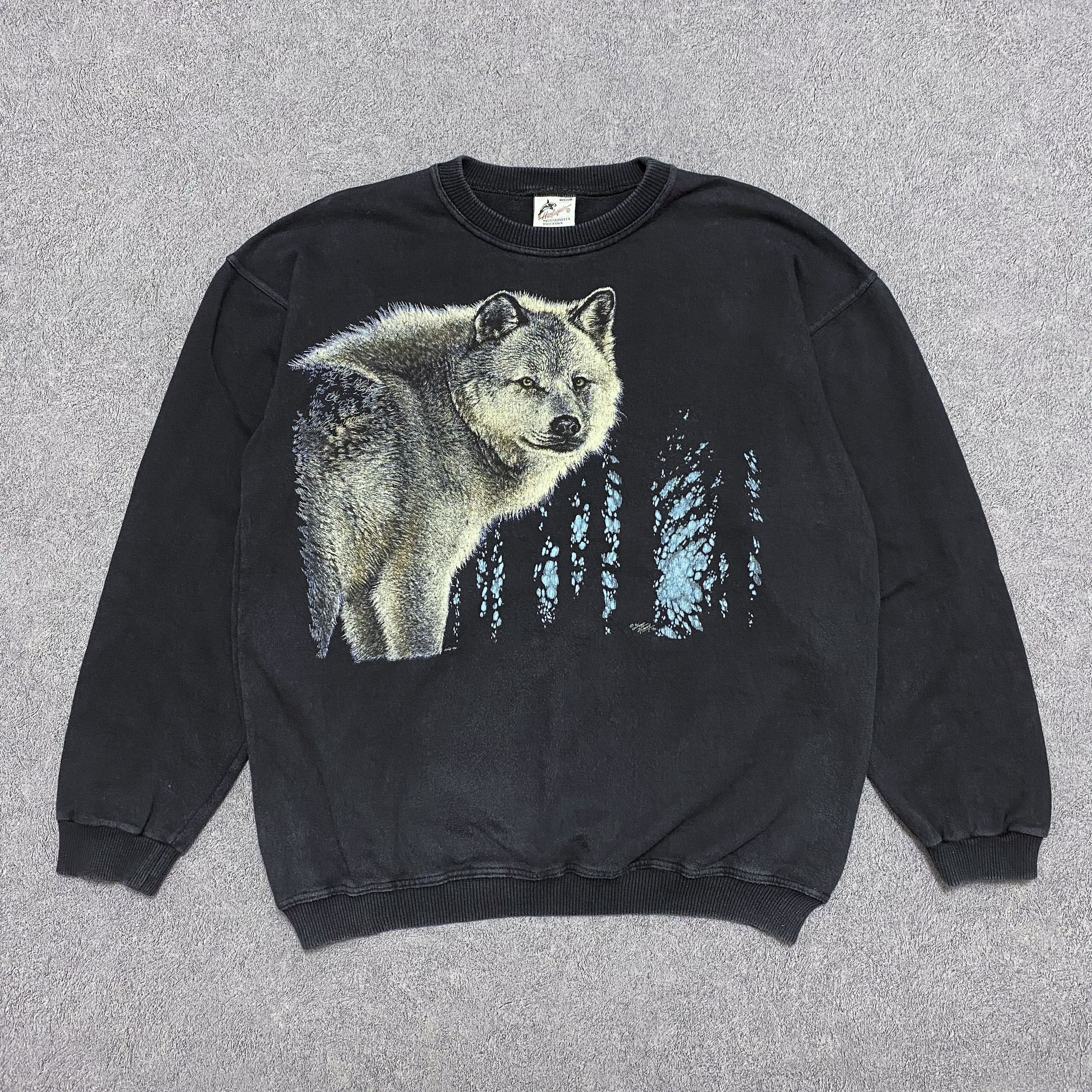 Vintage Wolf Sweatshirt | Grailed