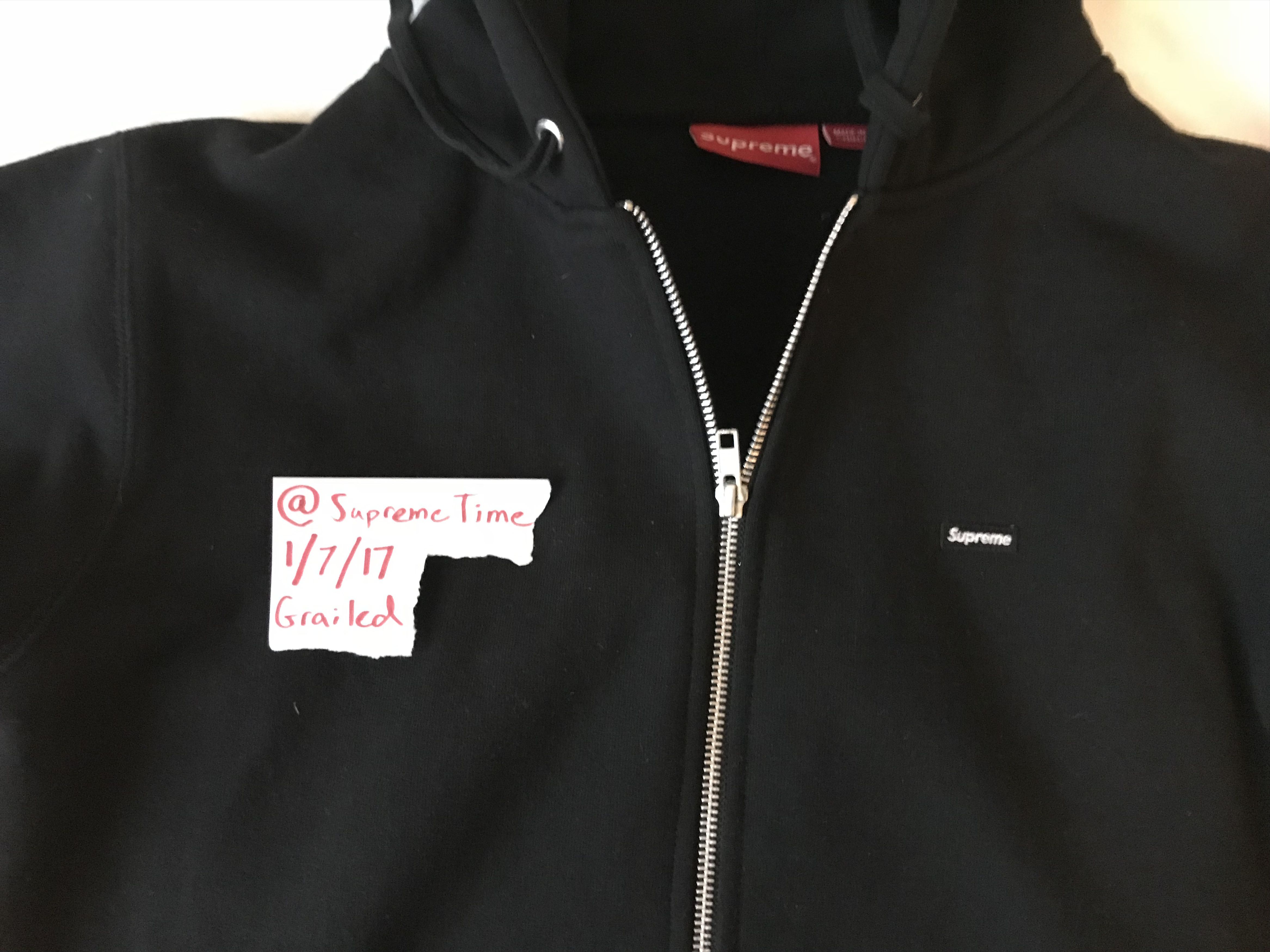 Supreme Supreme Small Box Zip Up Hoodie Sweatshirt FW23
