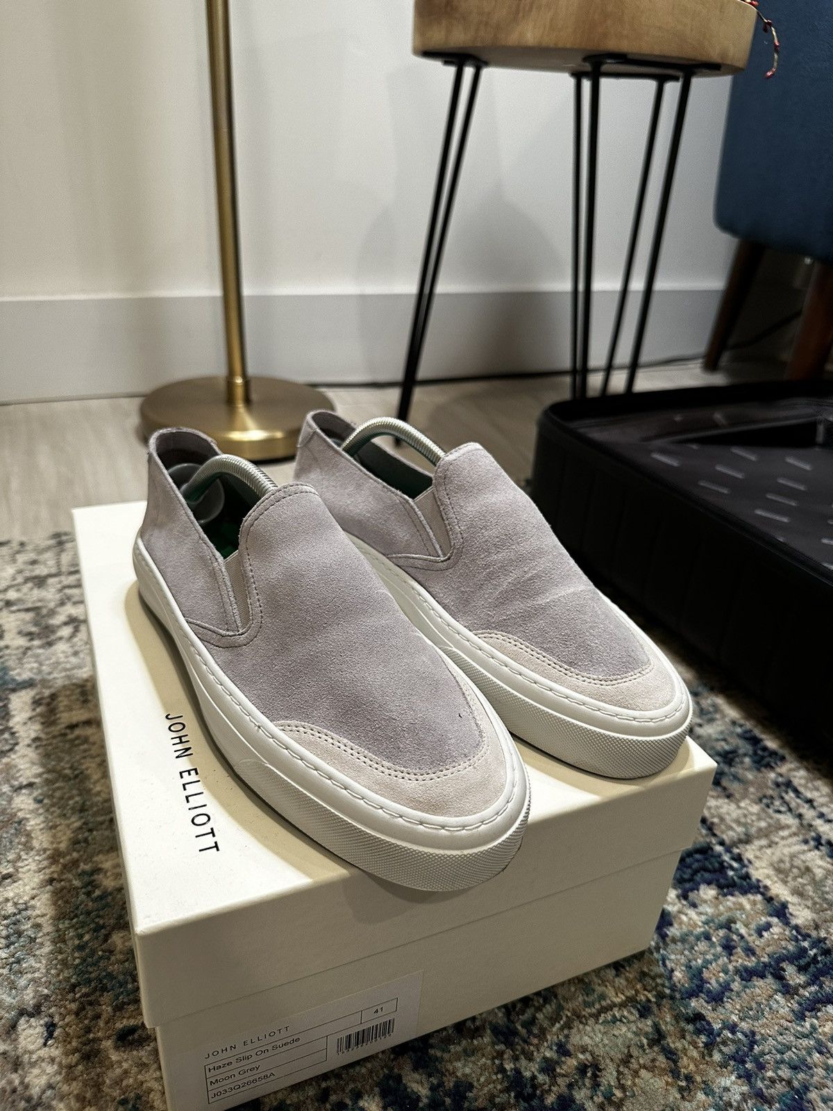 John Elliott Haze Slip On Suede Sneaker John Elliott John Elliott Haze Slip On Suede | Grailed main image 2