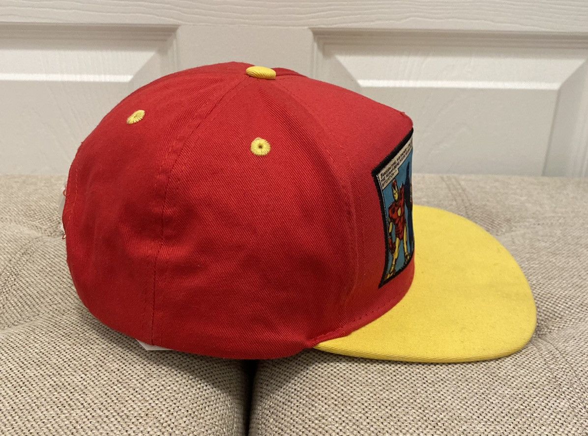 Marvel Comics Marvel Comics The Incredible Ironman Snap Back Hat Kids Size Size ONE SIZE - 4 Thumbnail