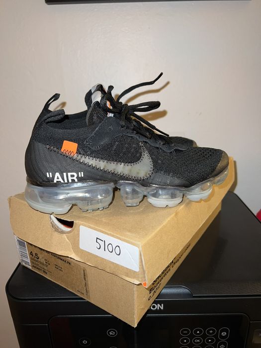 Vapormax off 2025 white grailed