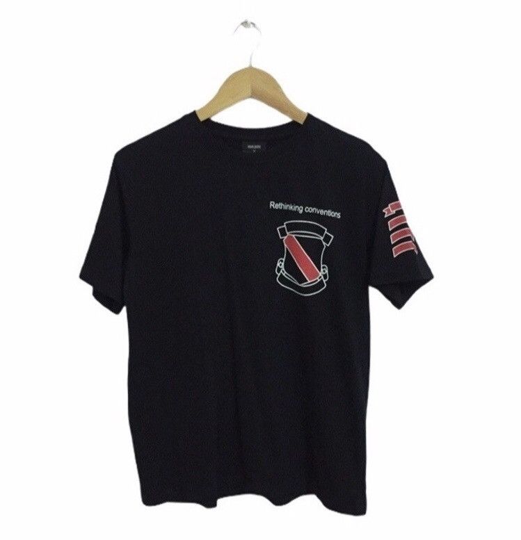 Japanese Brand NUMBER (N)INE RETHINKING CONVENTIONS BIG LOGO HYPE T SHIRT Size US M / EU 48-50 / 2 - 1 Thumbnail