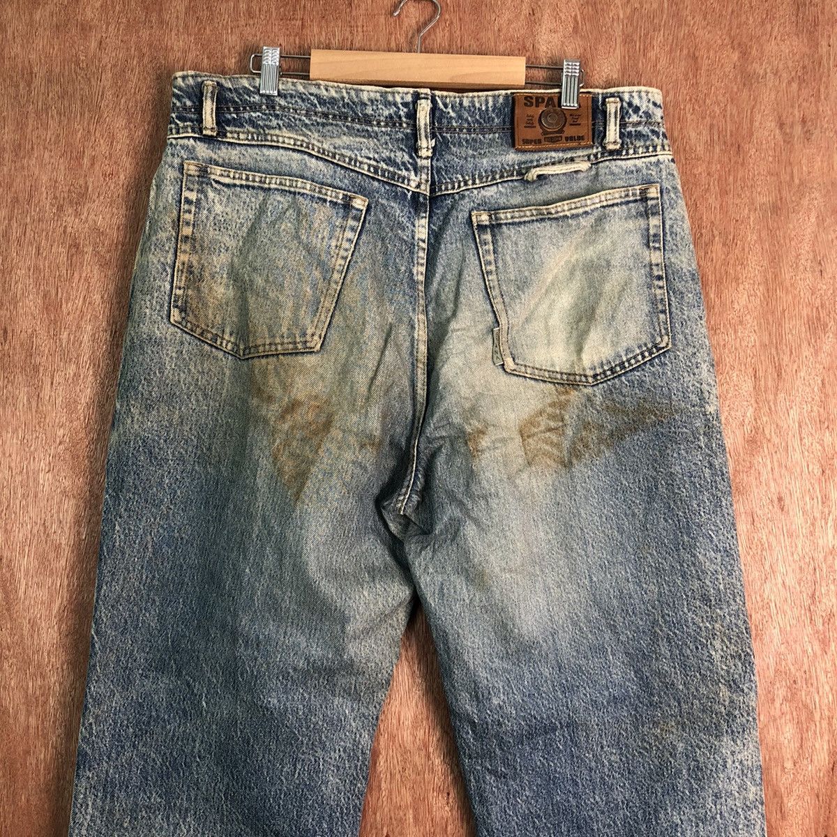 Big John DLL Spana Big John Blue Denim Jeans Pants #c279 Size US 34 / EU 50 - 9 Thumbnail