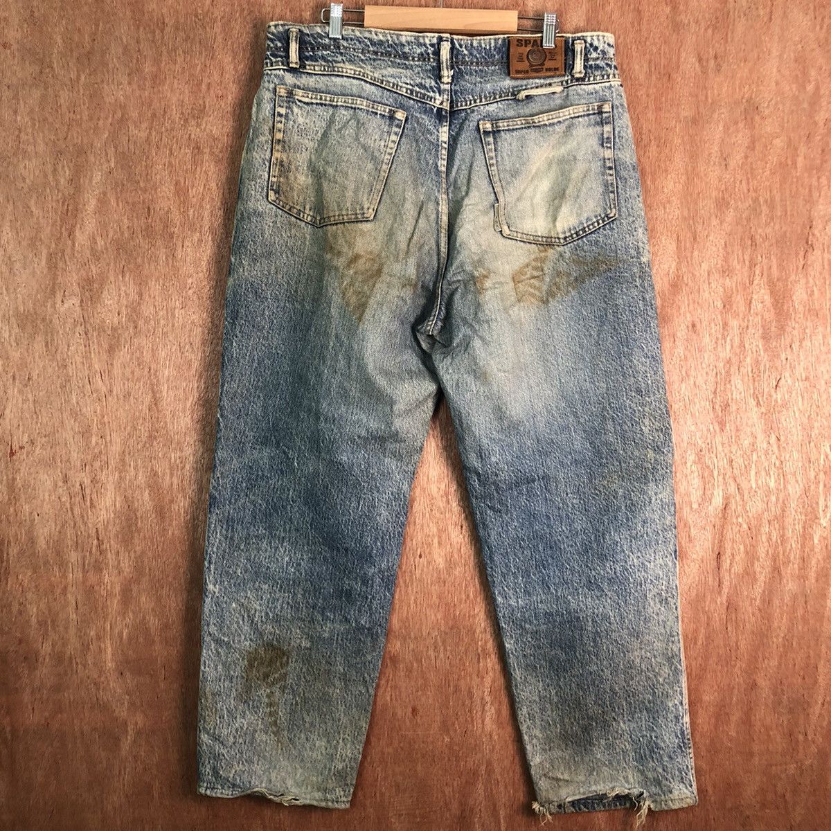 Big John DLL Spana Big John Blue Denim Jeans Pants #c279 Size US 34 / EU 50 - 8 Thumbnail