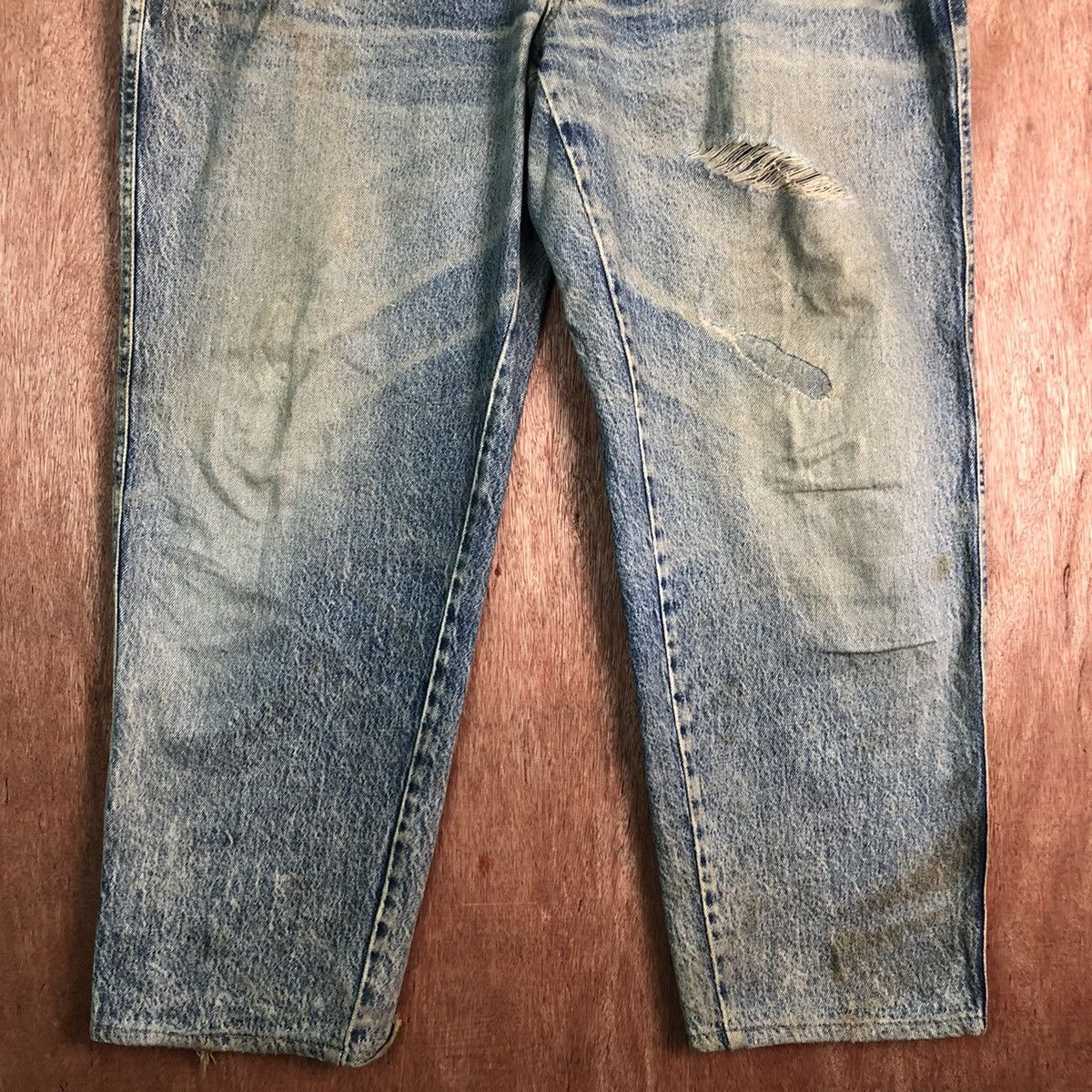 Big John DLL Spana Big John Blue Denim Jeans Pants #c279 Size US 34 / EU 50 - 3 Thumbnail