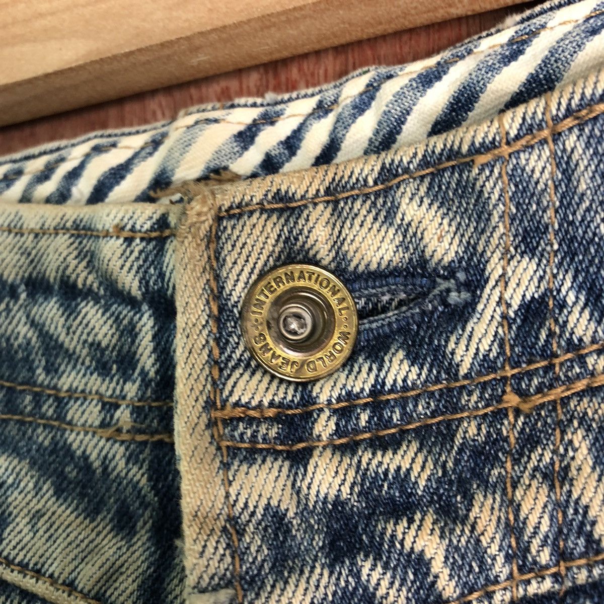 Big John DLL Spana Big John Blue Denim Jeans Pants #c279 Size US 34 / EU 50 - 6 Thumbnail