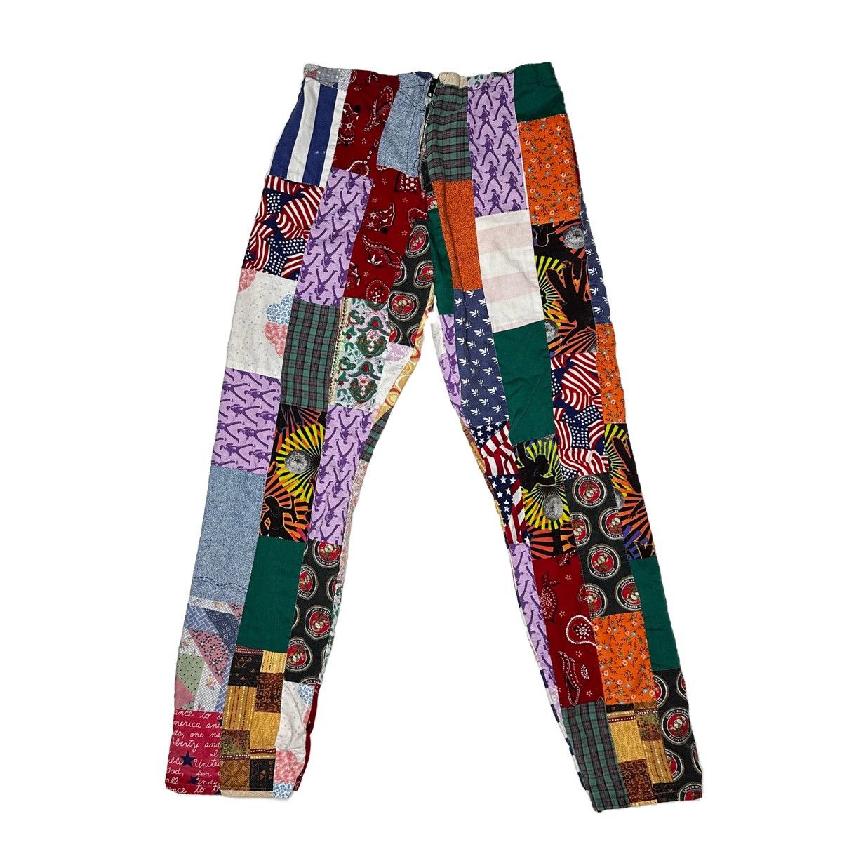 Custom patchwork pants