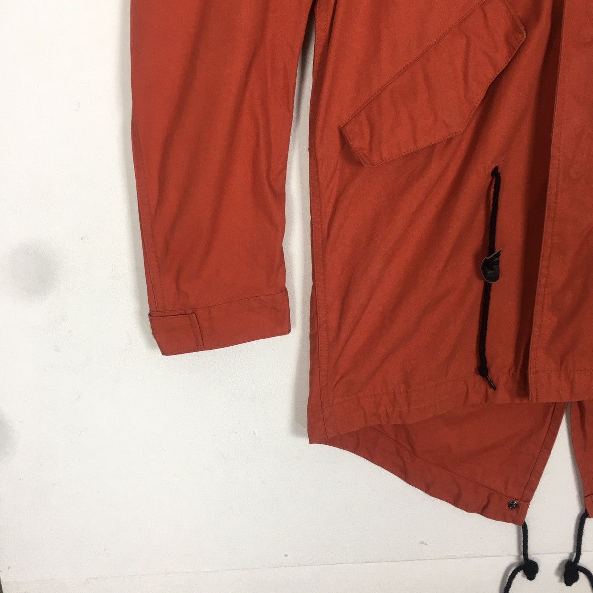 Japanese Brand × Vintage JRND Japanesebrand Streetwear Parkas Fishtail Colour Orenge Size US M / EU 48-50 / 2 - 12 Thumbnail