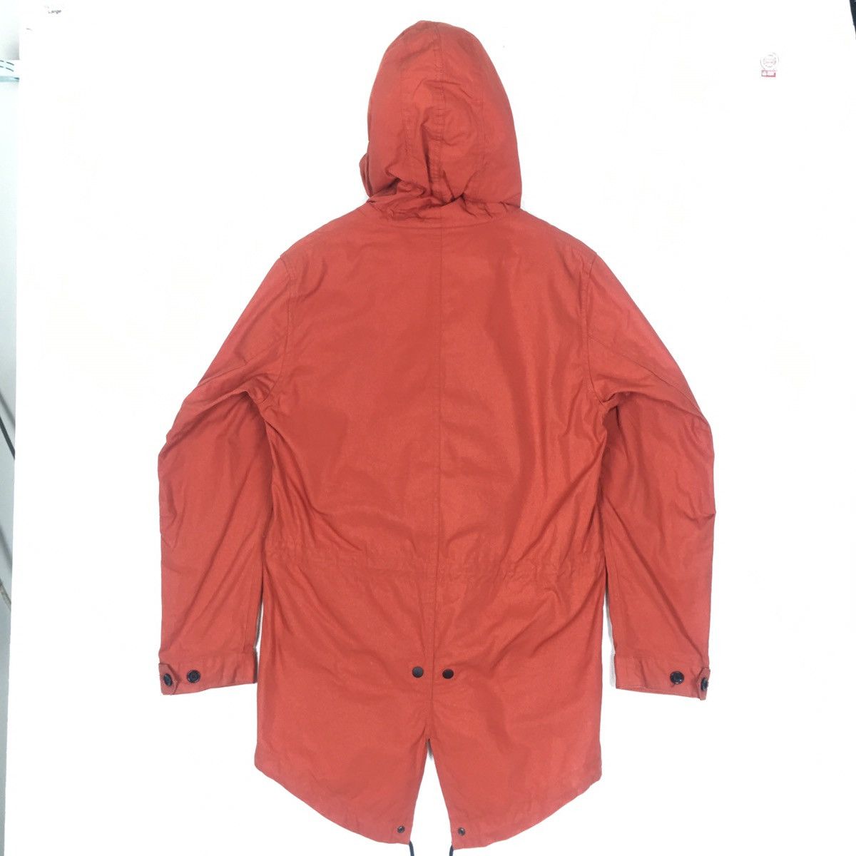 Japanese Brand × Vintage JRND Japanesebrand Streetwear Parkas Fishtail Colour Orenge Size US M / EU 48-50 / 2 - 2 Thumbnail