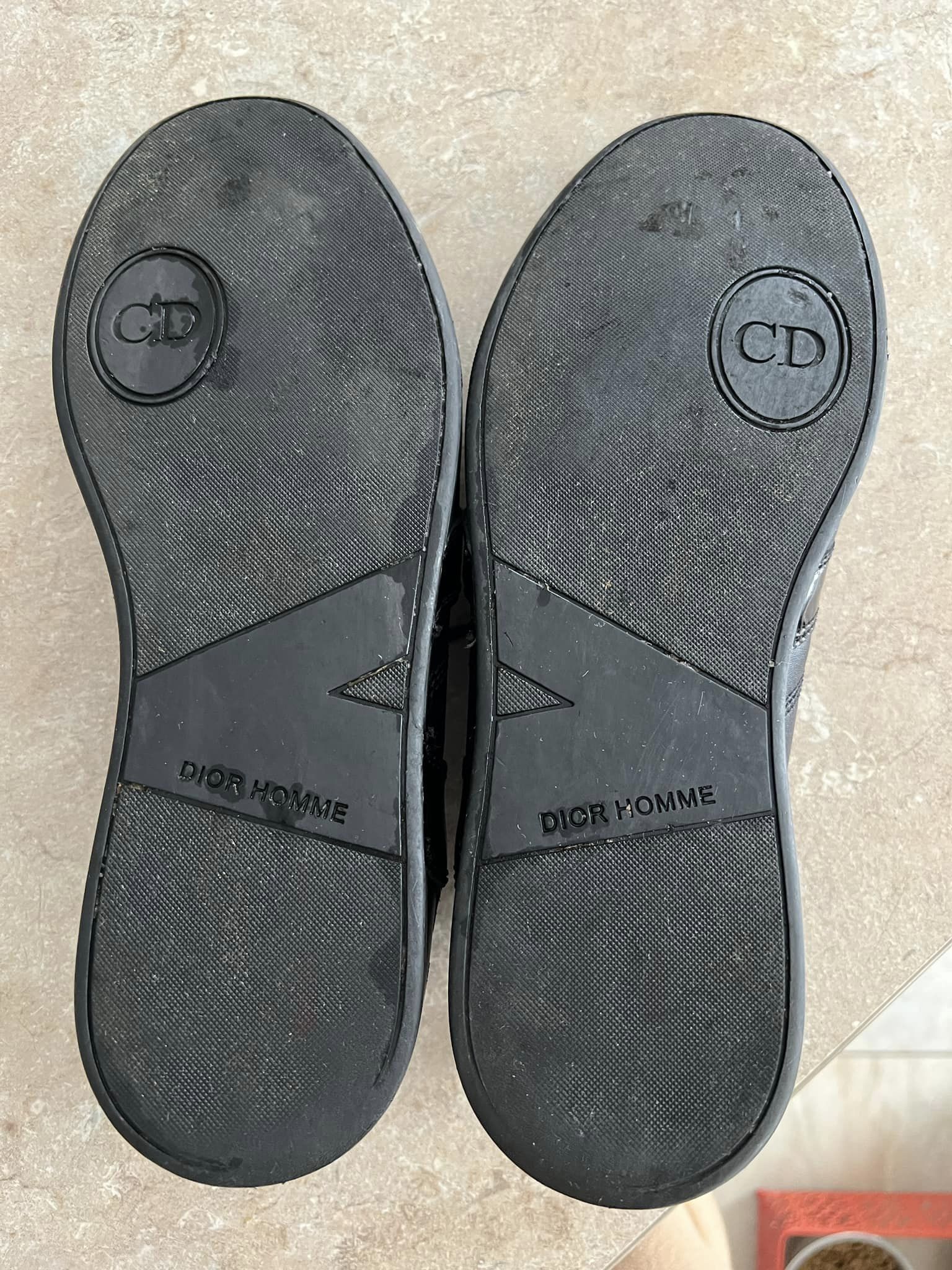 Dior Black Dior leather sneakers Size US 8.5 / EU 41-42 - 6 Thumbnail
