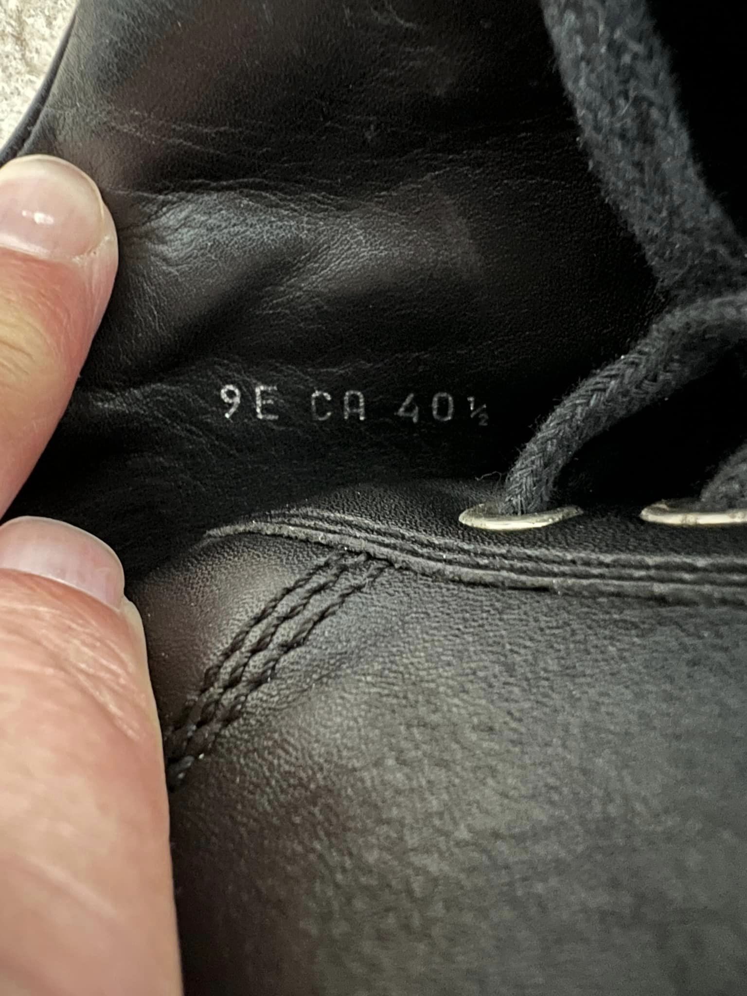 Dior Black Dior leather sneakers Size US 8.5 / EU 41-42 - 5 Thumbnail