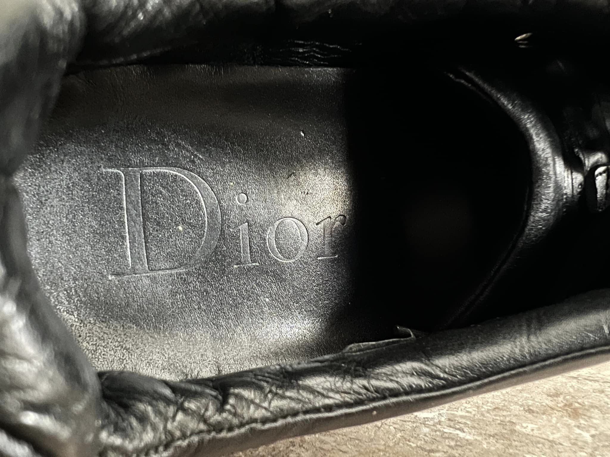 Dior Black Dior leather sneakers Size US 8.5 / EU 41-42 - 8 Thumbnail