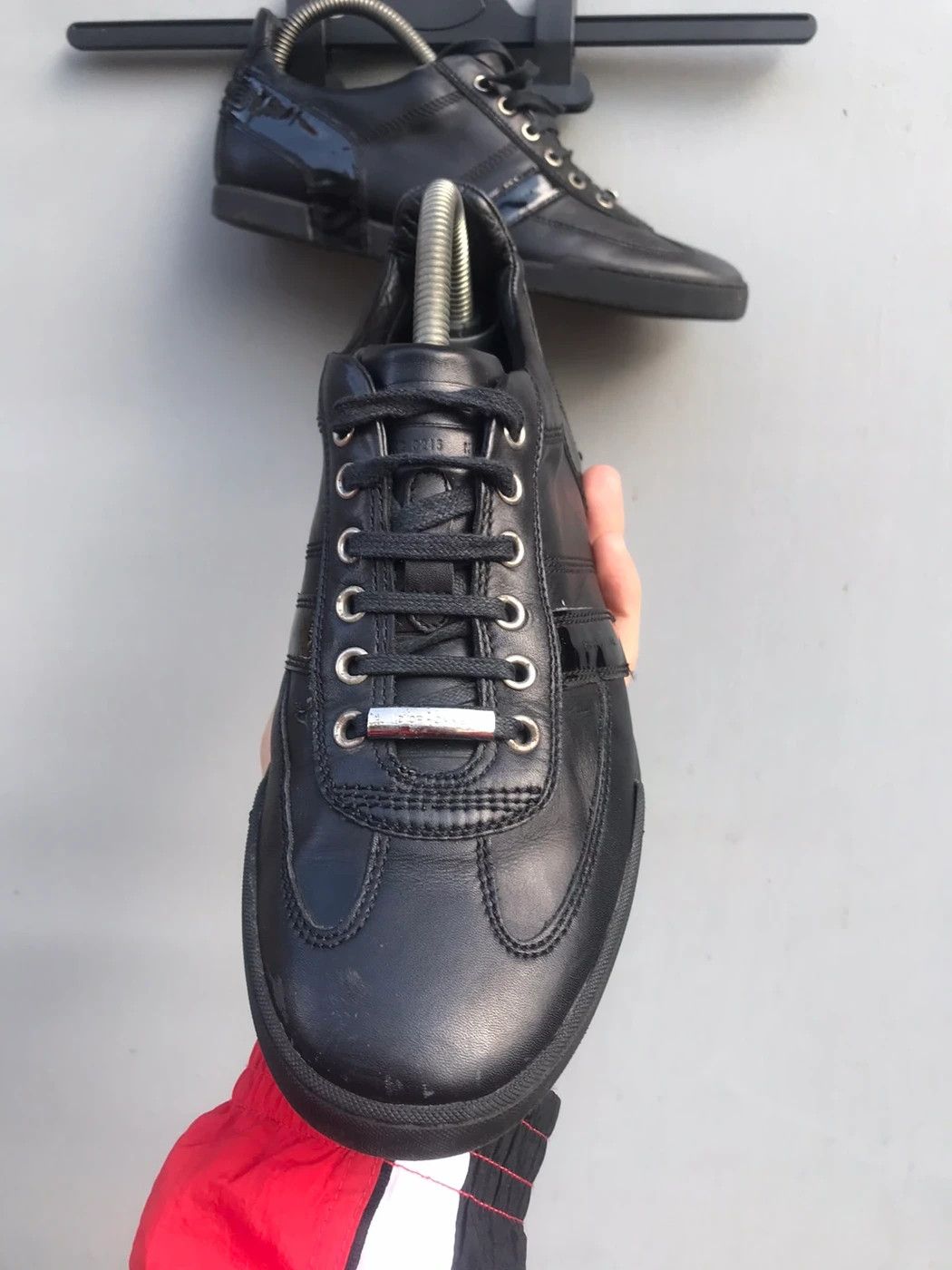 Dior Black Dior leather sneakers Size US 8.5 / EU 41-42 - 3 Thumbnail