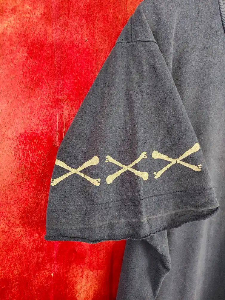 Seditionaries × Vintage Original Remake Gear skull worn Dark Blue faded tee #5914 Size US L / EU 52-54 / 3 - 12 Thumbnail