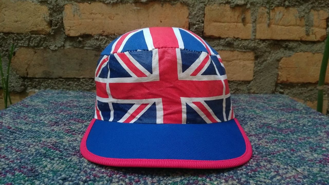 Vintage Vintage Union Jack Caps Hats Size ONE SIZE - 1 Thumbnail
