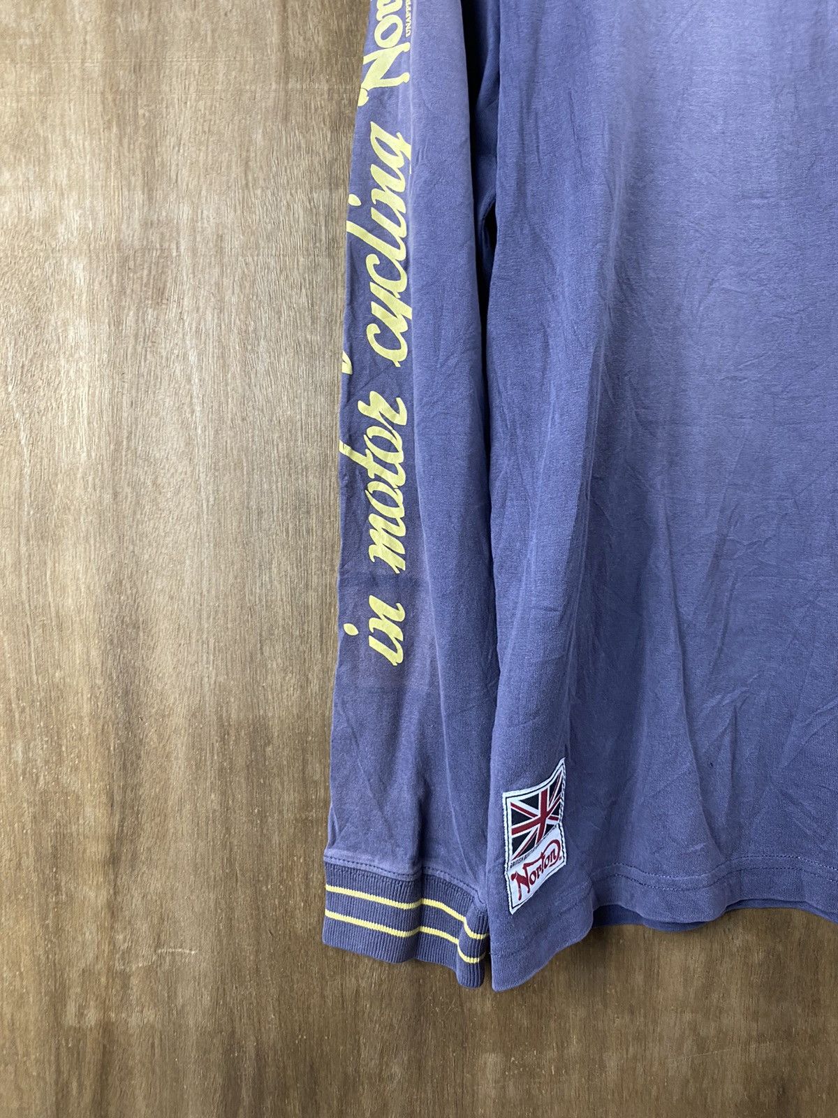 Indian Motorcycle DL Norton motorcycle Long Sleeve T-Shirt #Z074 Size US M / EU 48-50 / 2 - 7 Thumbnail