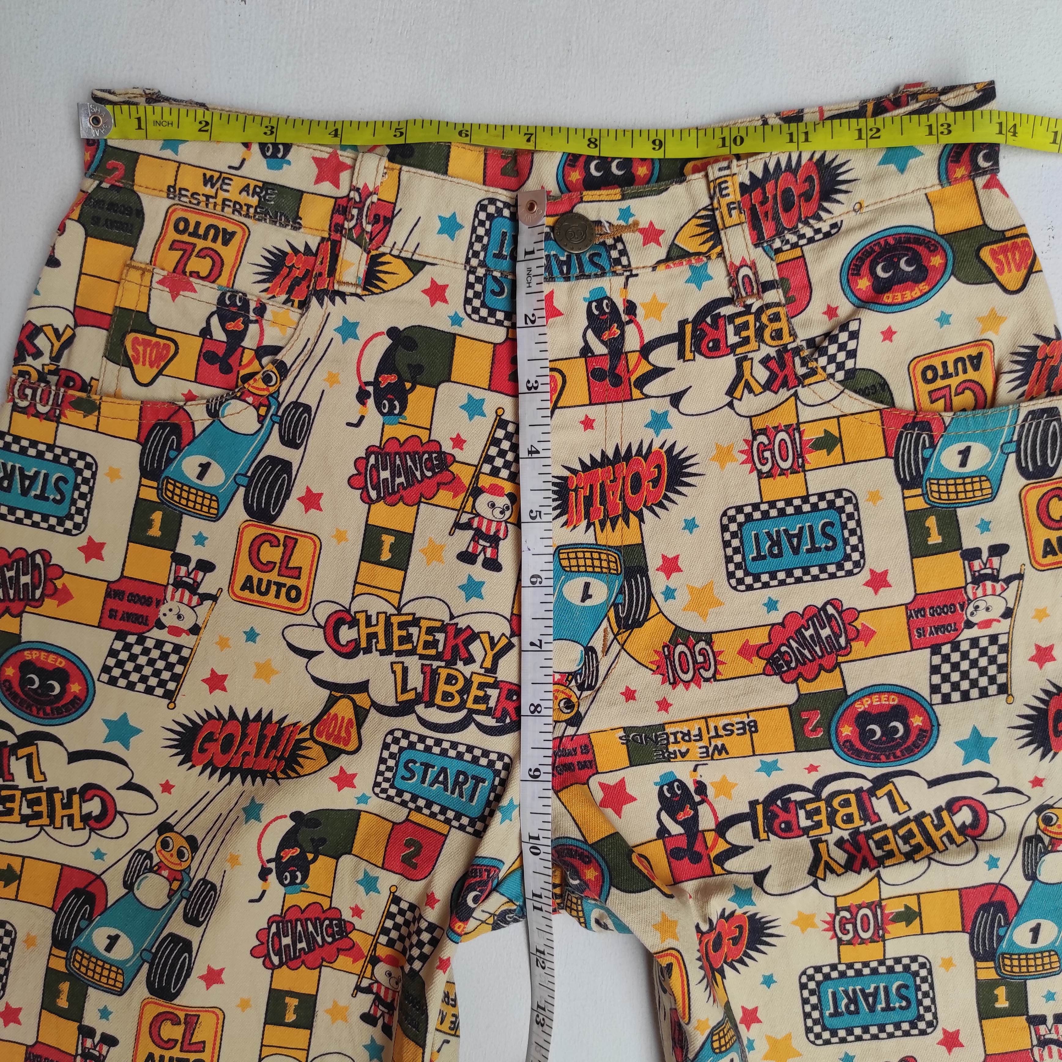 Hysteric Glamour Cheekyliberi Full Print jeans Hysteric Glamour Style Size US 28 / EU 44 - 14 Thumbnail