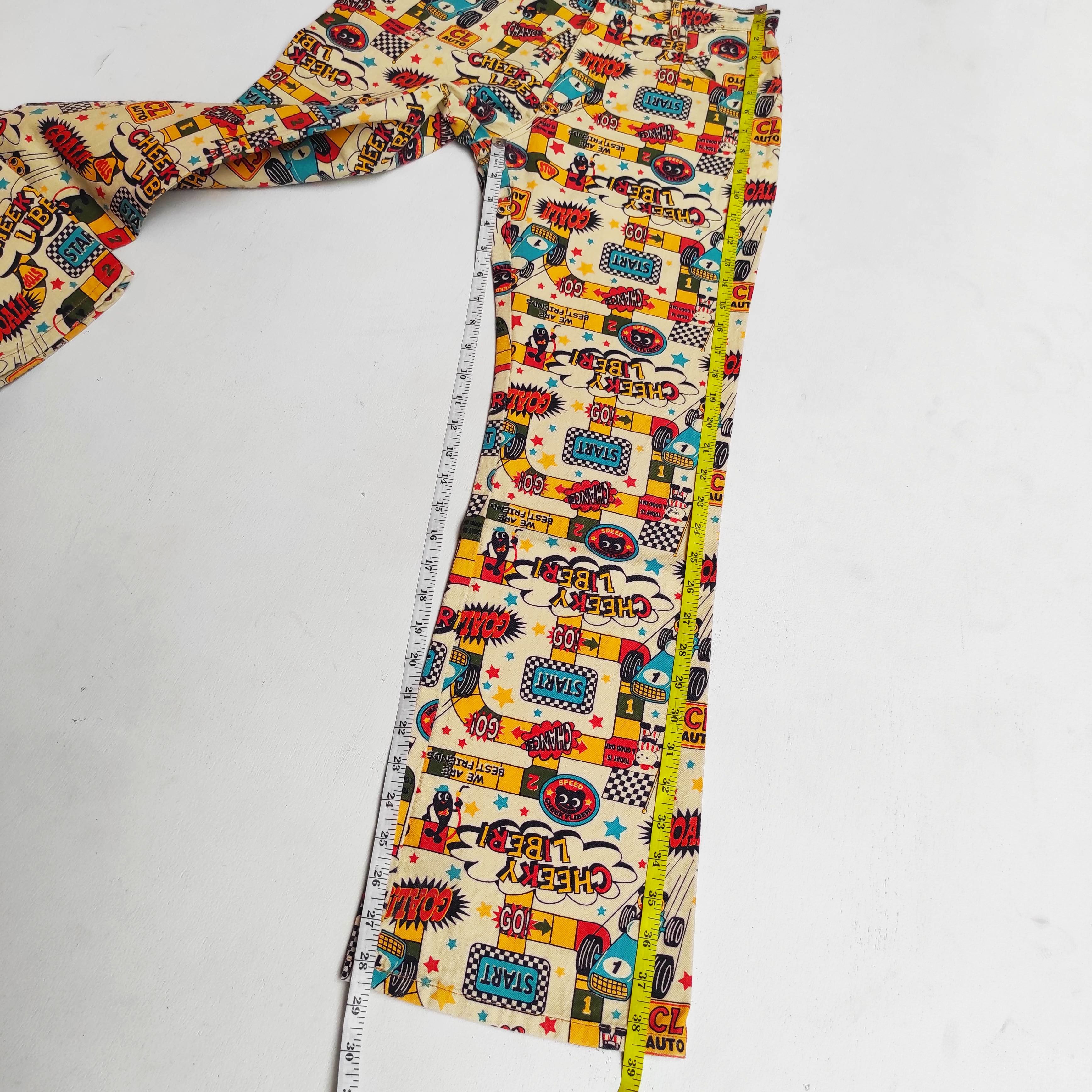 Hysteric Glamour Cheekyliberi Full Print jeans Hysteric Glamour Style Size US 28 / EU 44 - 15 Thumbnail