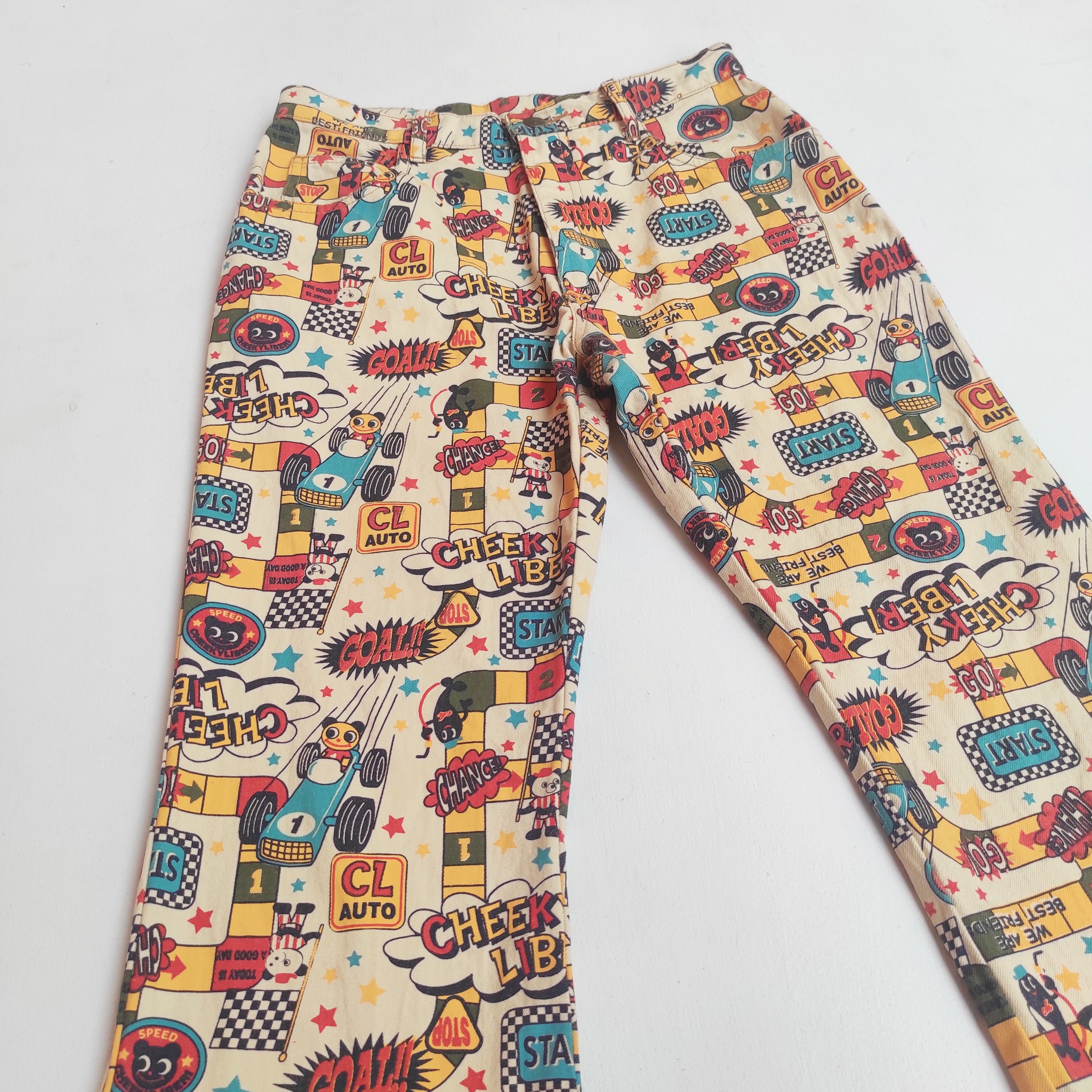 Hysteric Glamour Cheekyliberi Full Print jeans Hysteric Glamour Style Size US 28 / EU 44 - 2 Thumbnail