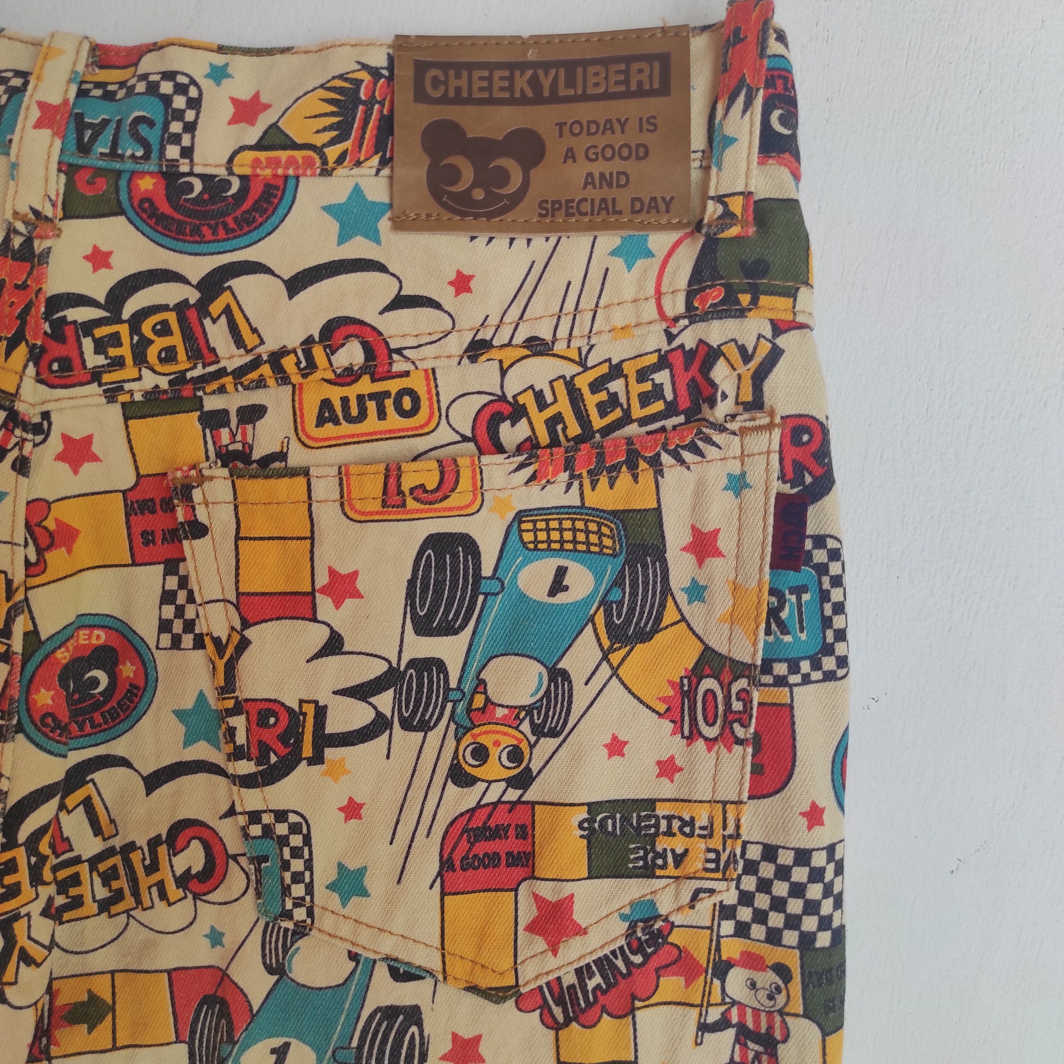 Hysteric Glamour Cheekyliberi Full Print jeans Hysteric Glamour Style Size US 28 / EU 44 - 11 Thumbnail