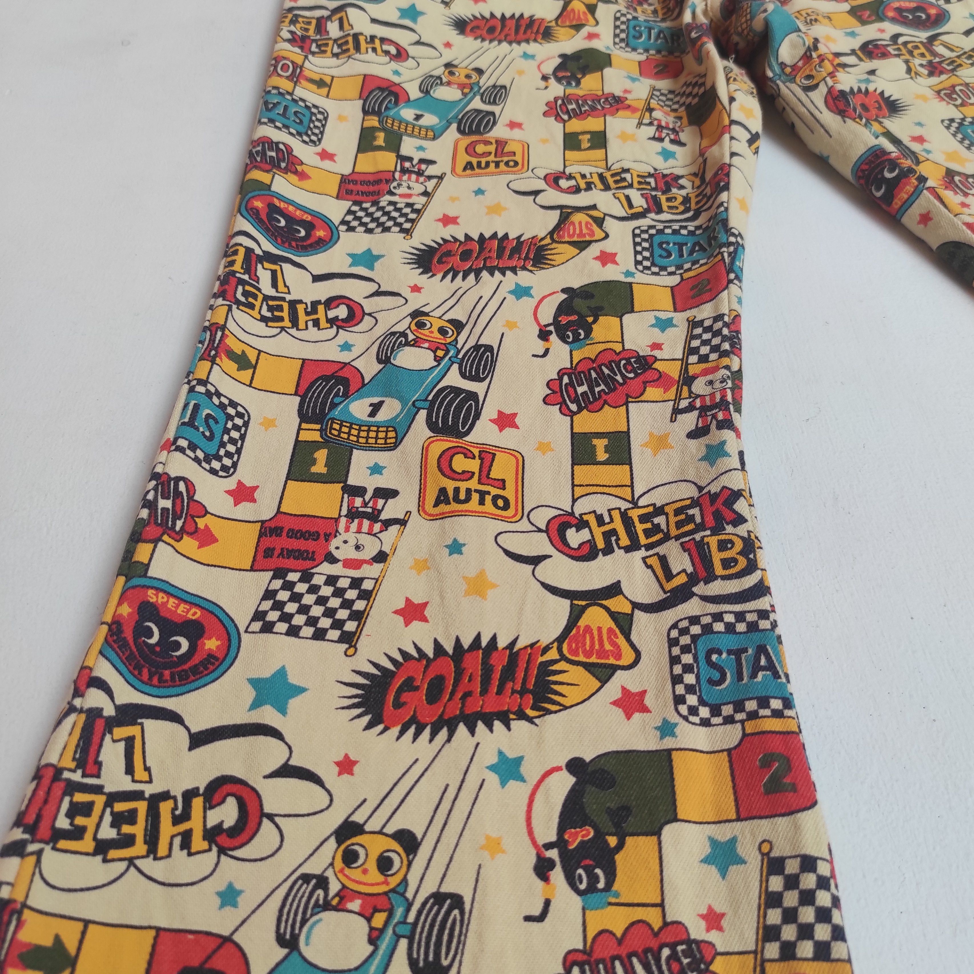 Hysteric Glamour Cheekyliberi Full Print jeans Hysteric Glamour Style Size US 28 / EU 44 - 3 Thumbnail
